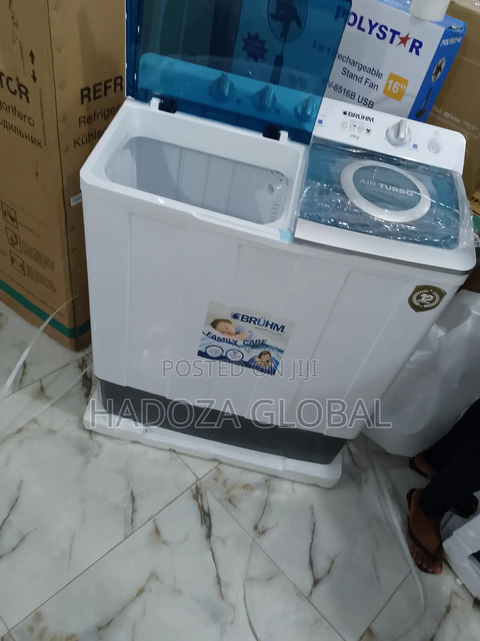 Best Original Bruhm Washing Machine 11kg(Twin Tub)