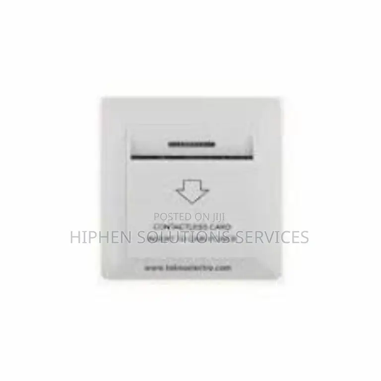 Insert Contactless Card for Power