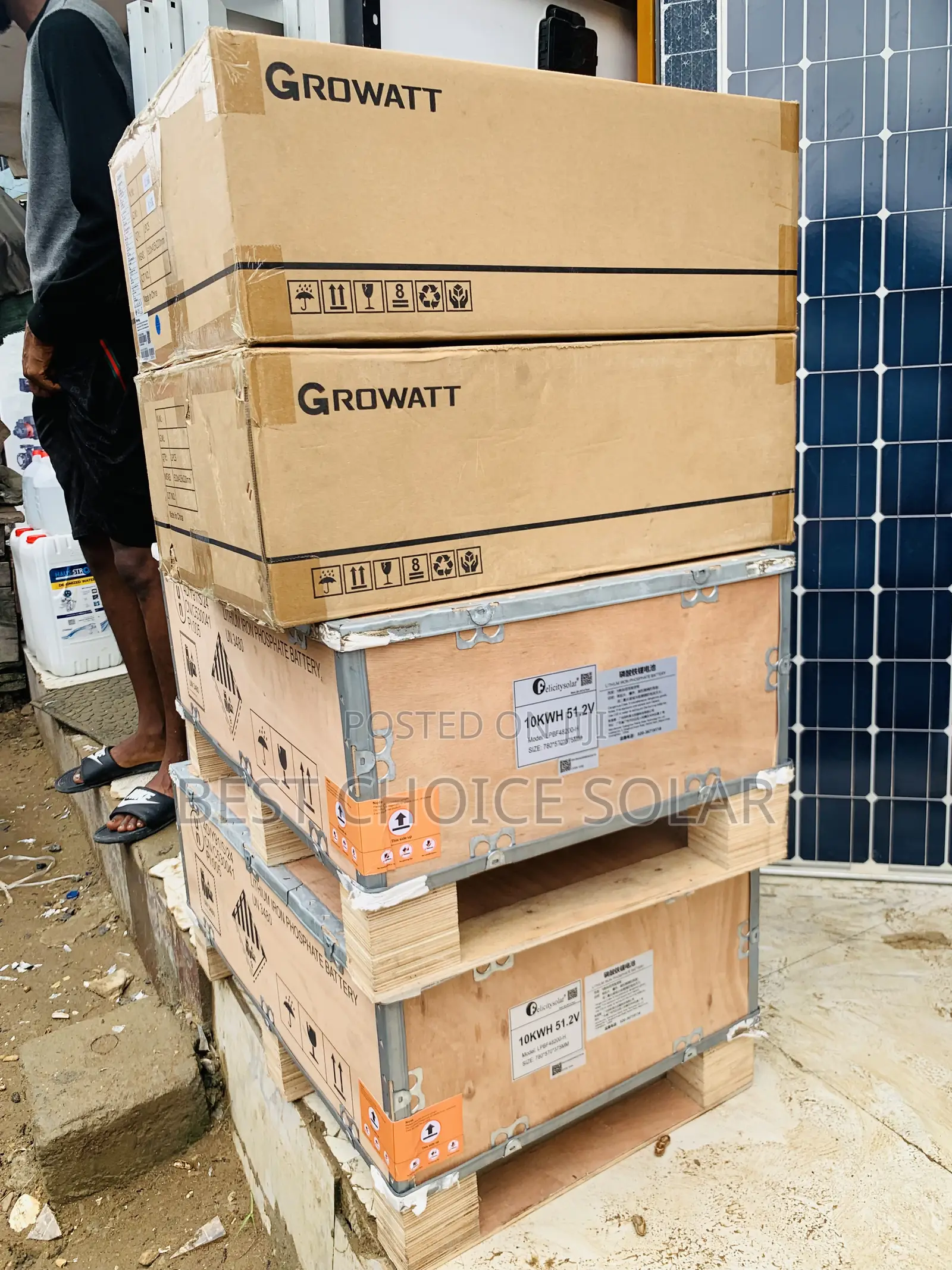 10kwh 51.2v Felicity Lithium Battery 7yrs Warranty