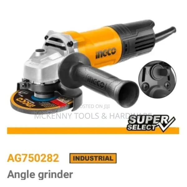 Ingco Angle Grinder 750w 4-1/2"