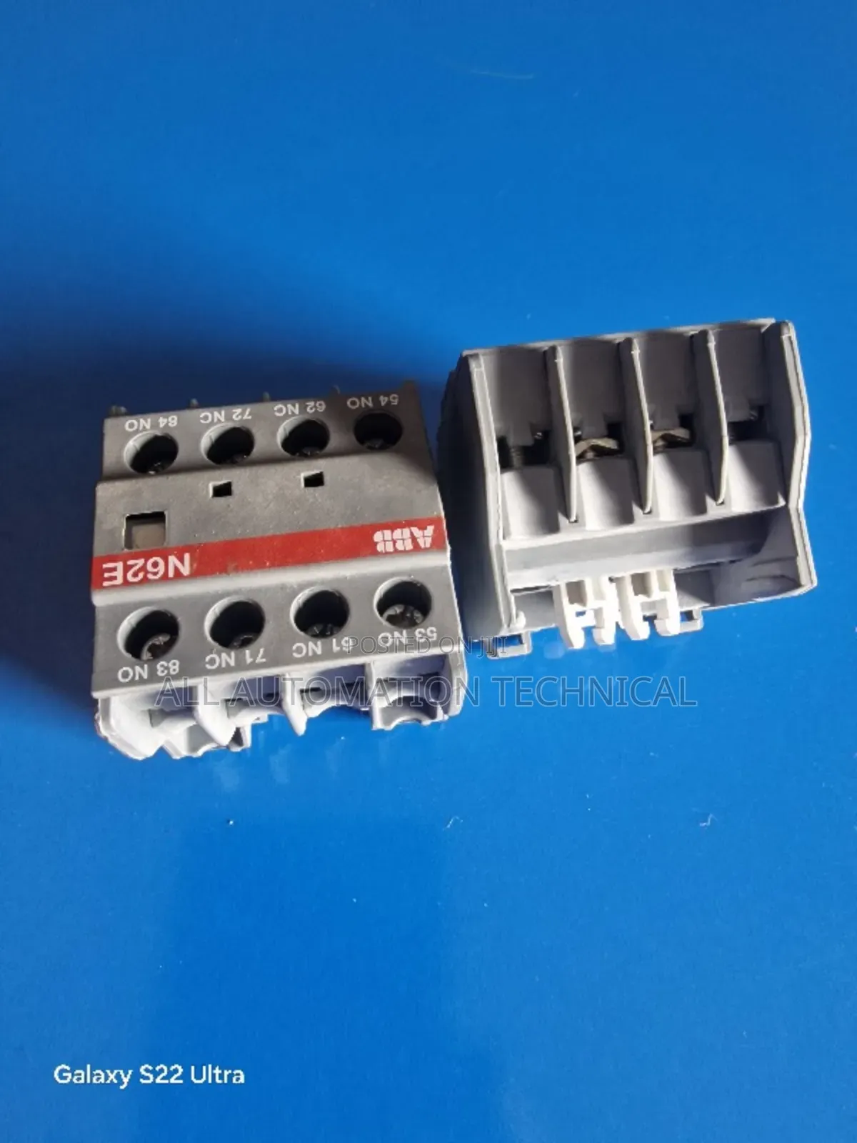 ABB N62E Auxiliary Contactor Relay