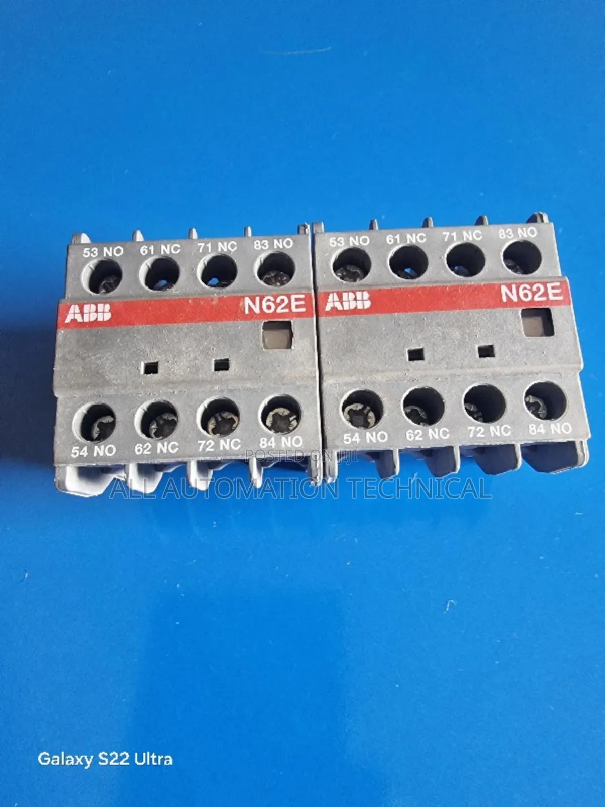 ABB N62E Auxiliary Contactor Relay