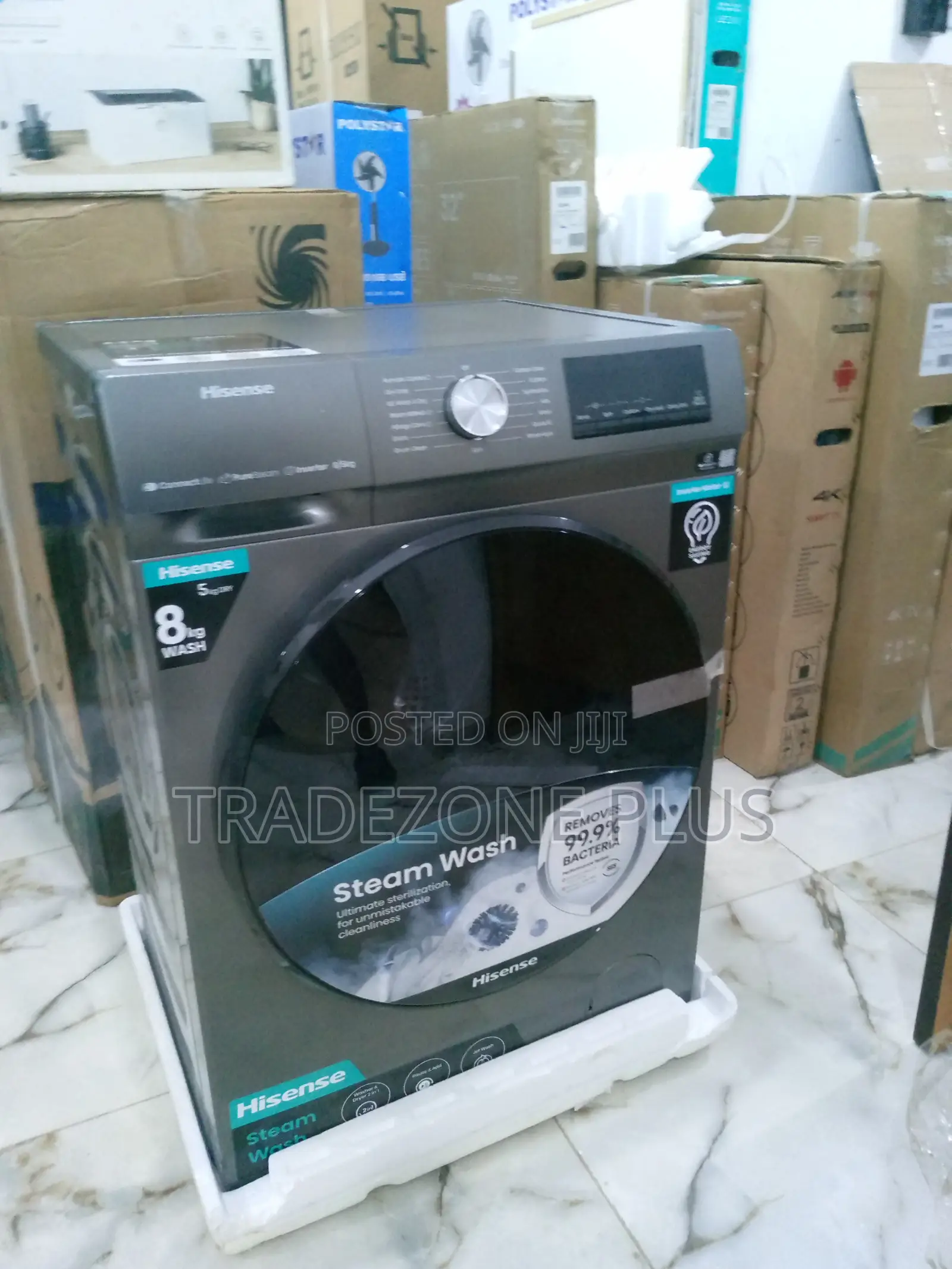 Hisense Wd3q8043bt 8kgwasher 5kgdryer Front Load Wash Machin