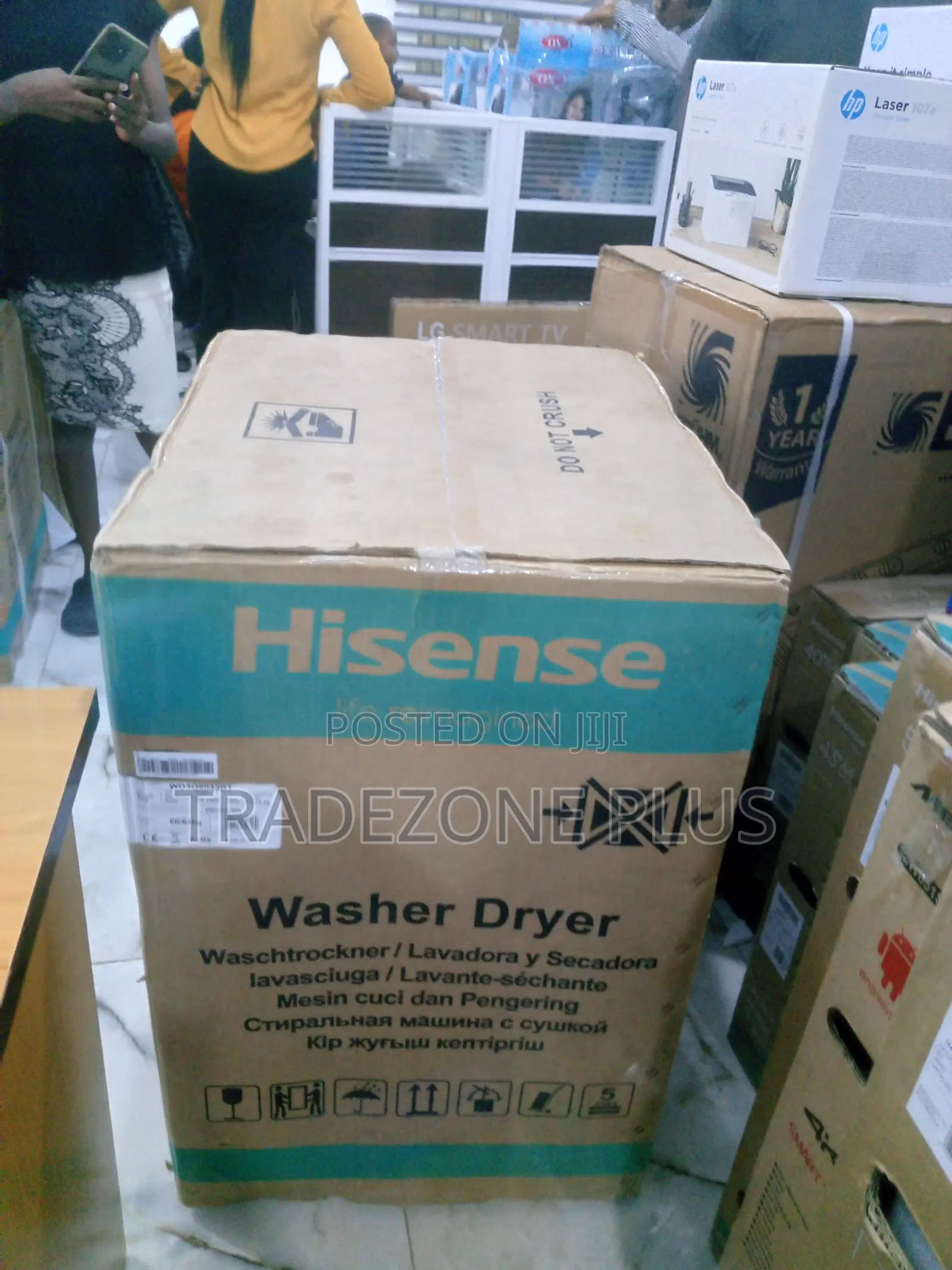 Hisense Wd3q8043bt 8kgwasher 5kgdryer Front Load Wash Machin