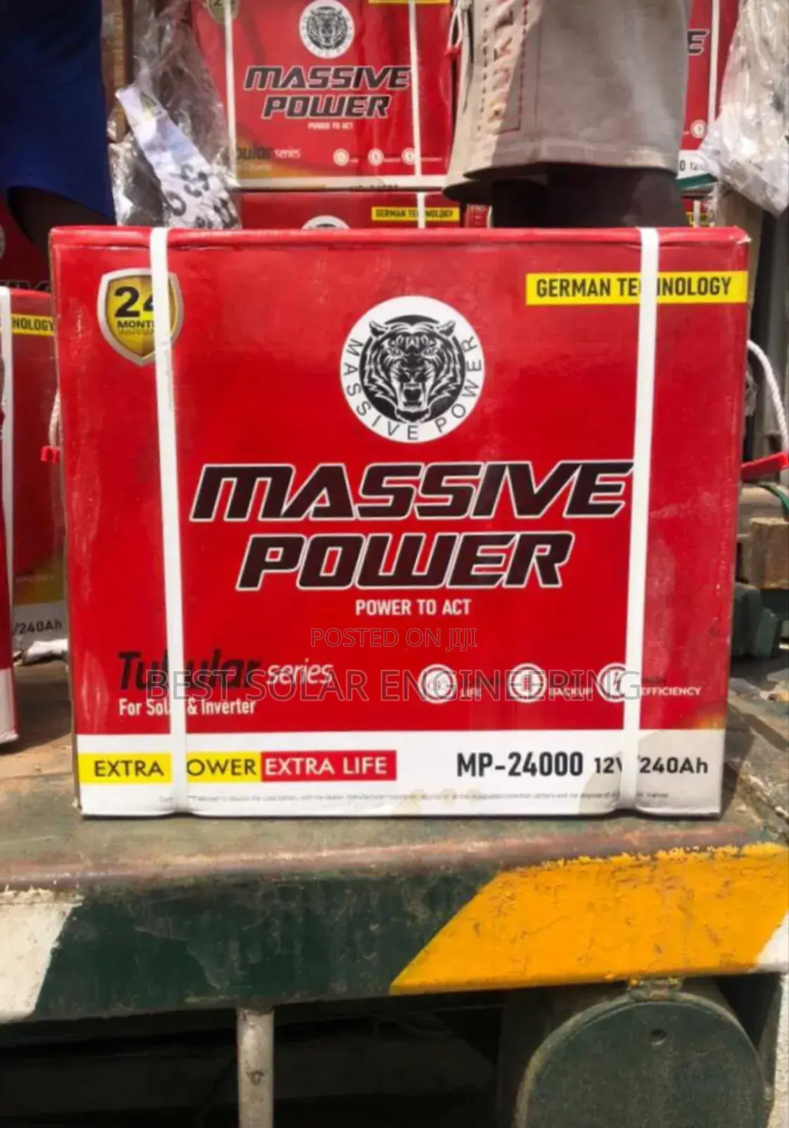 240ah 12v Massive Power Tubular Battery