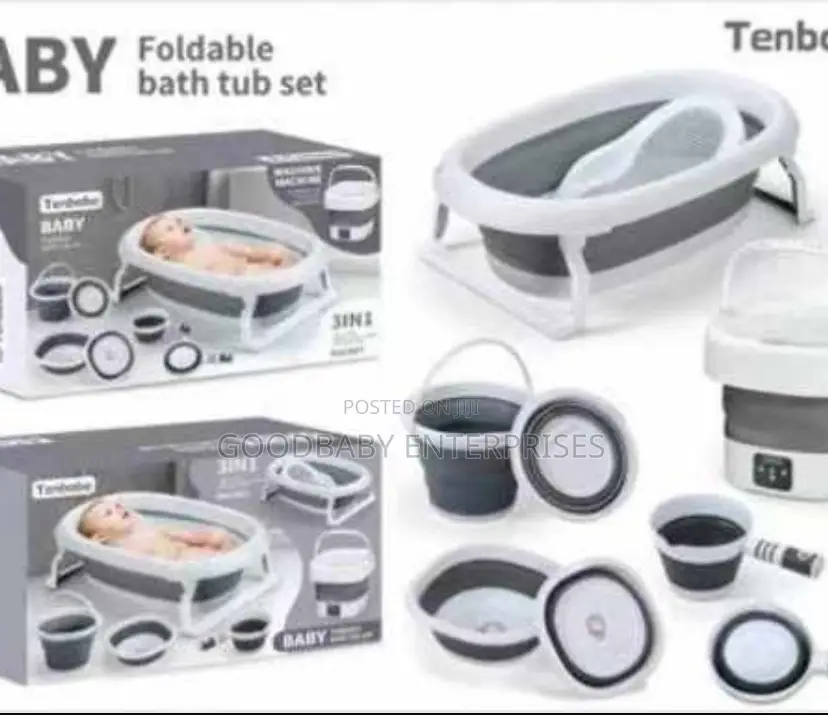6 in One Baby Bath Set With Washing Machine