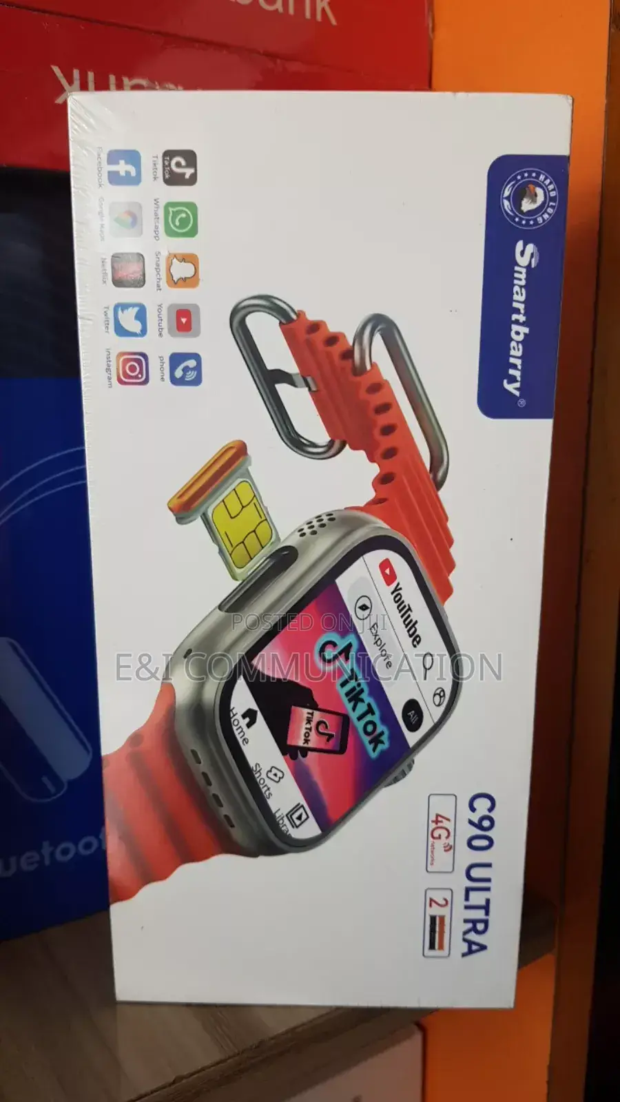 Smart Barry C90 Ultra Smartwatch.