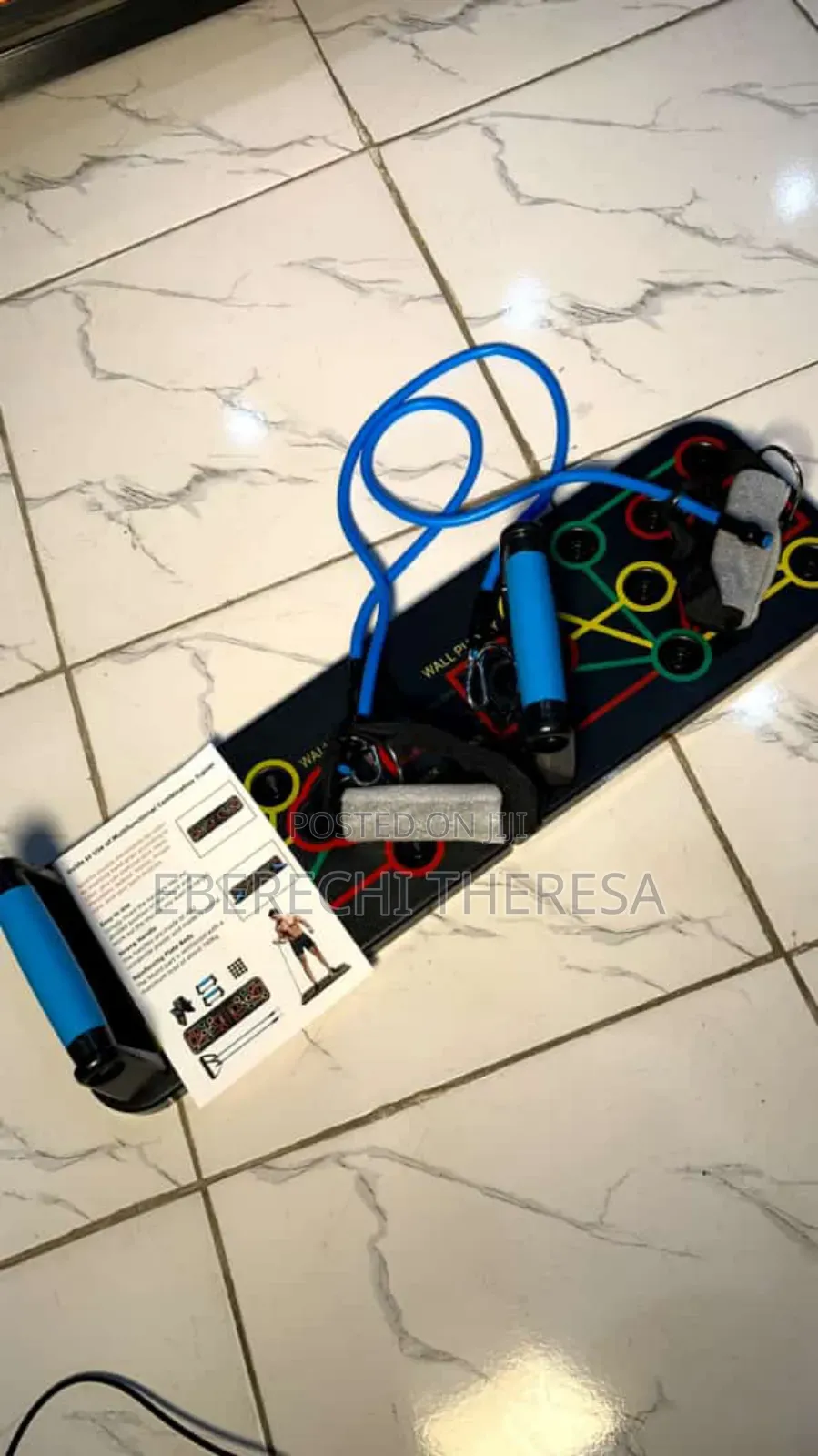 Push Up Board With Resistance Band