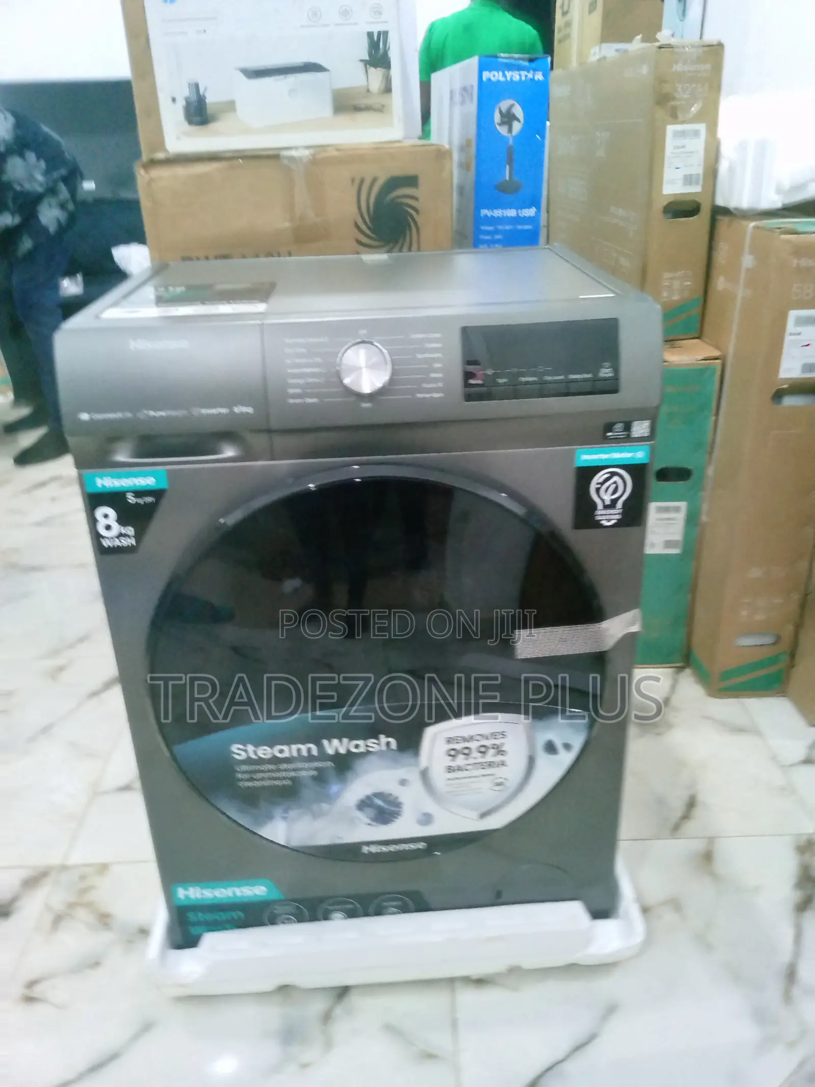 Just In Hisense Wd3q8043bt 8/5kg [Wash/Dry] Washing Machine