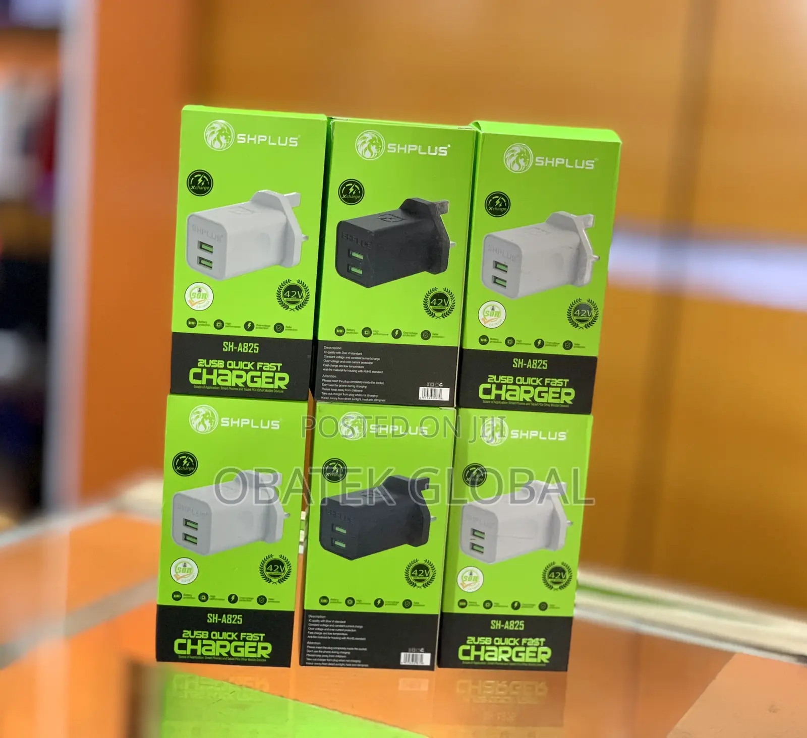 SHPLUS 42watts 2USB Fast Charger