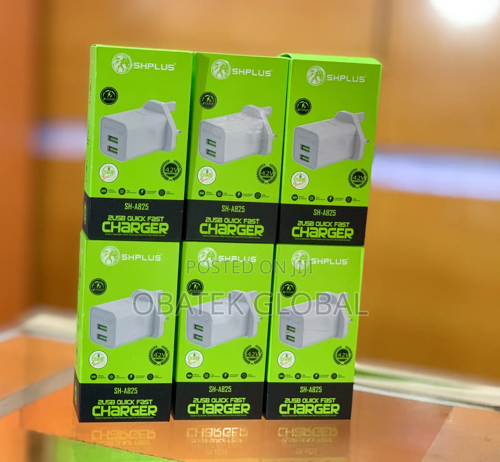 SHPLUS 42watts 2USB Fast Charger