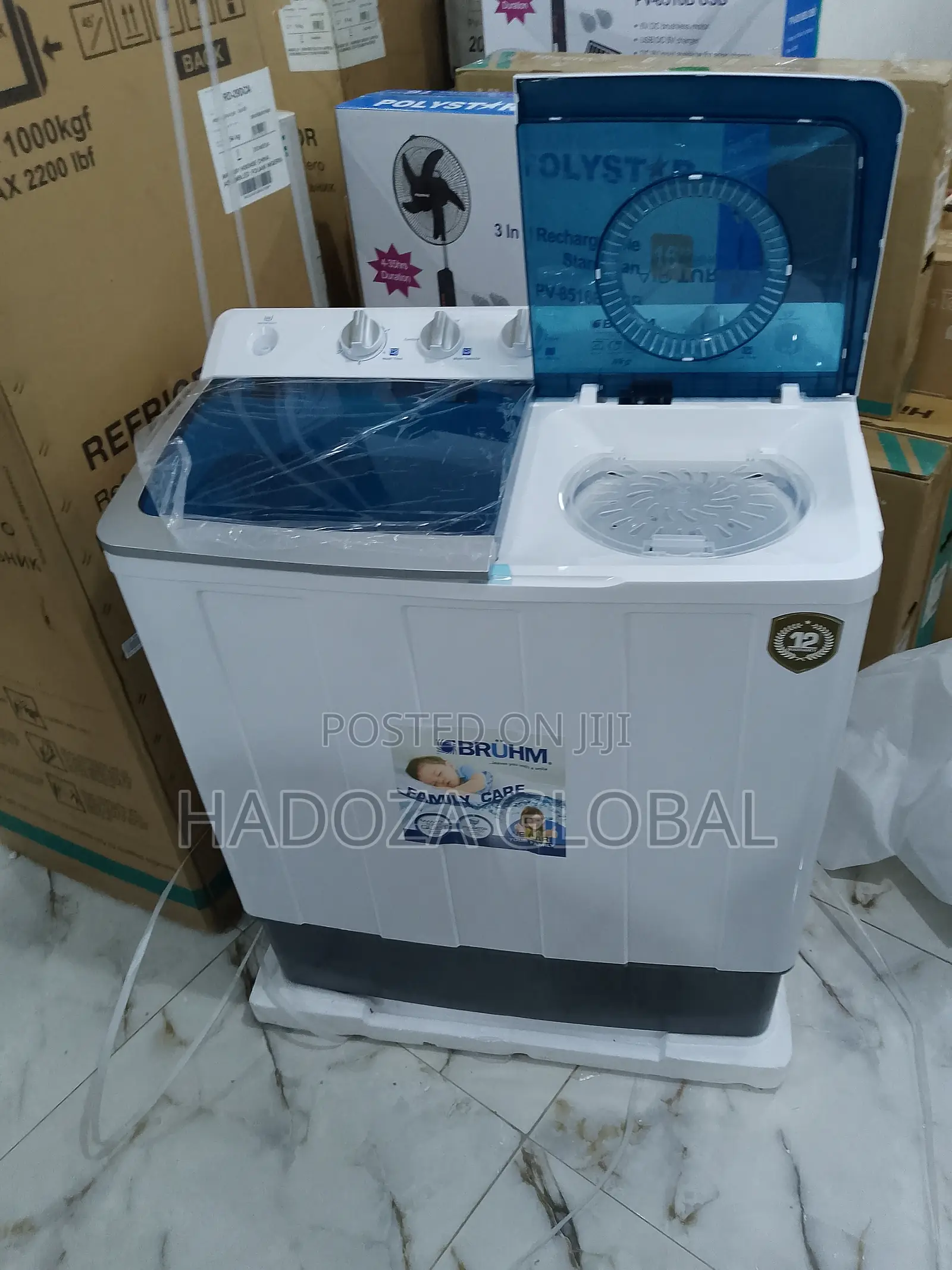 Bruhm BWT-11OH Twin Tub Washing Machine 11kg
