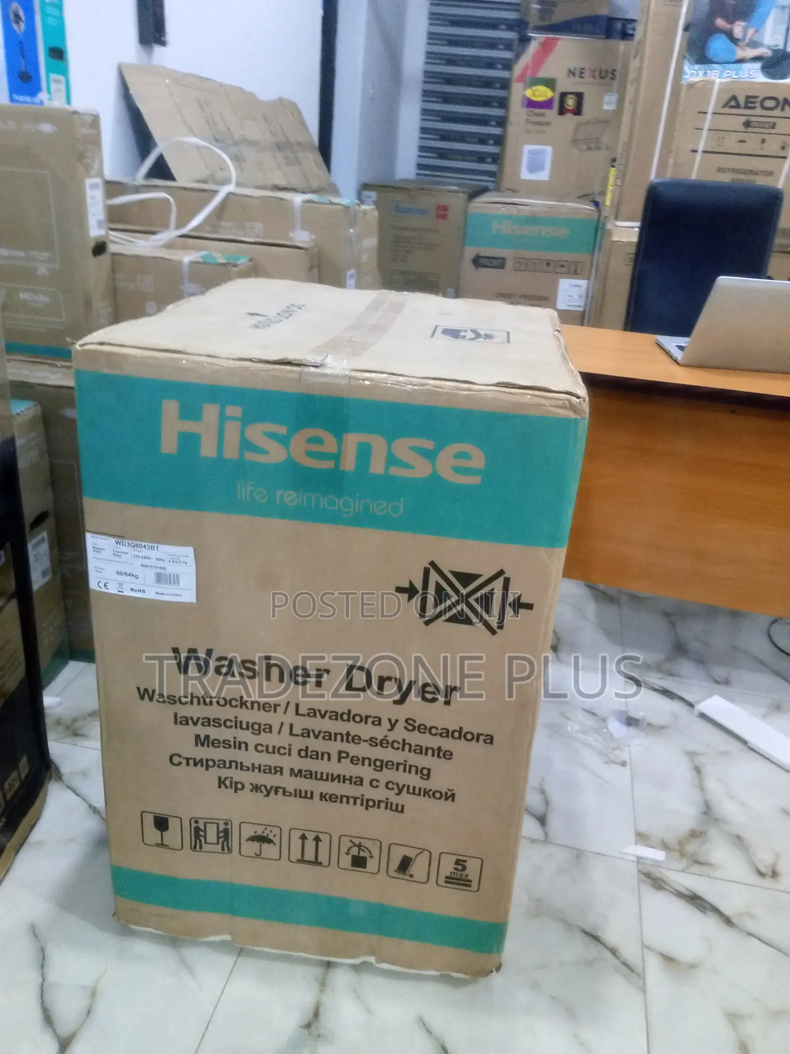 Just in Hisense 2in1 Twin Tube Washing Machine
