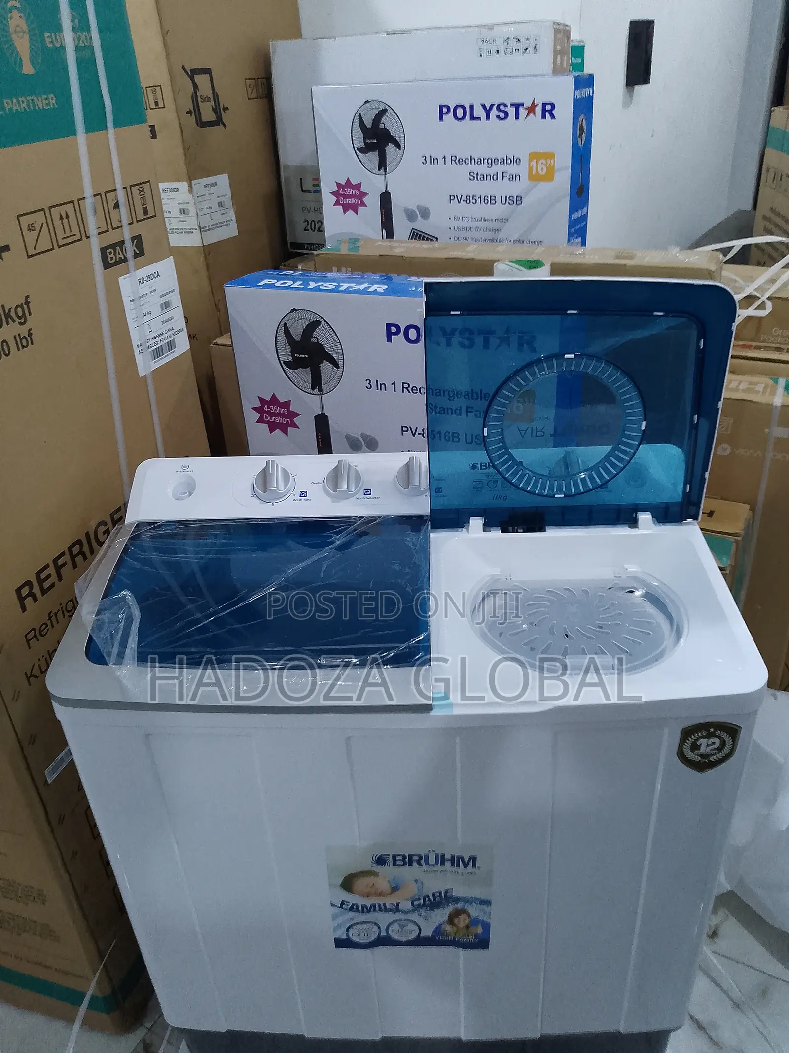 Best Affordable Twin Tub Washing Machine 11kg-Bruhm