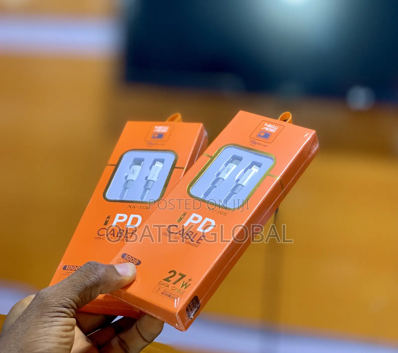 New Age PD 27 Watts Cable Type-C to iPhone