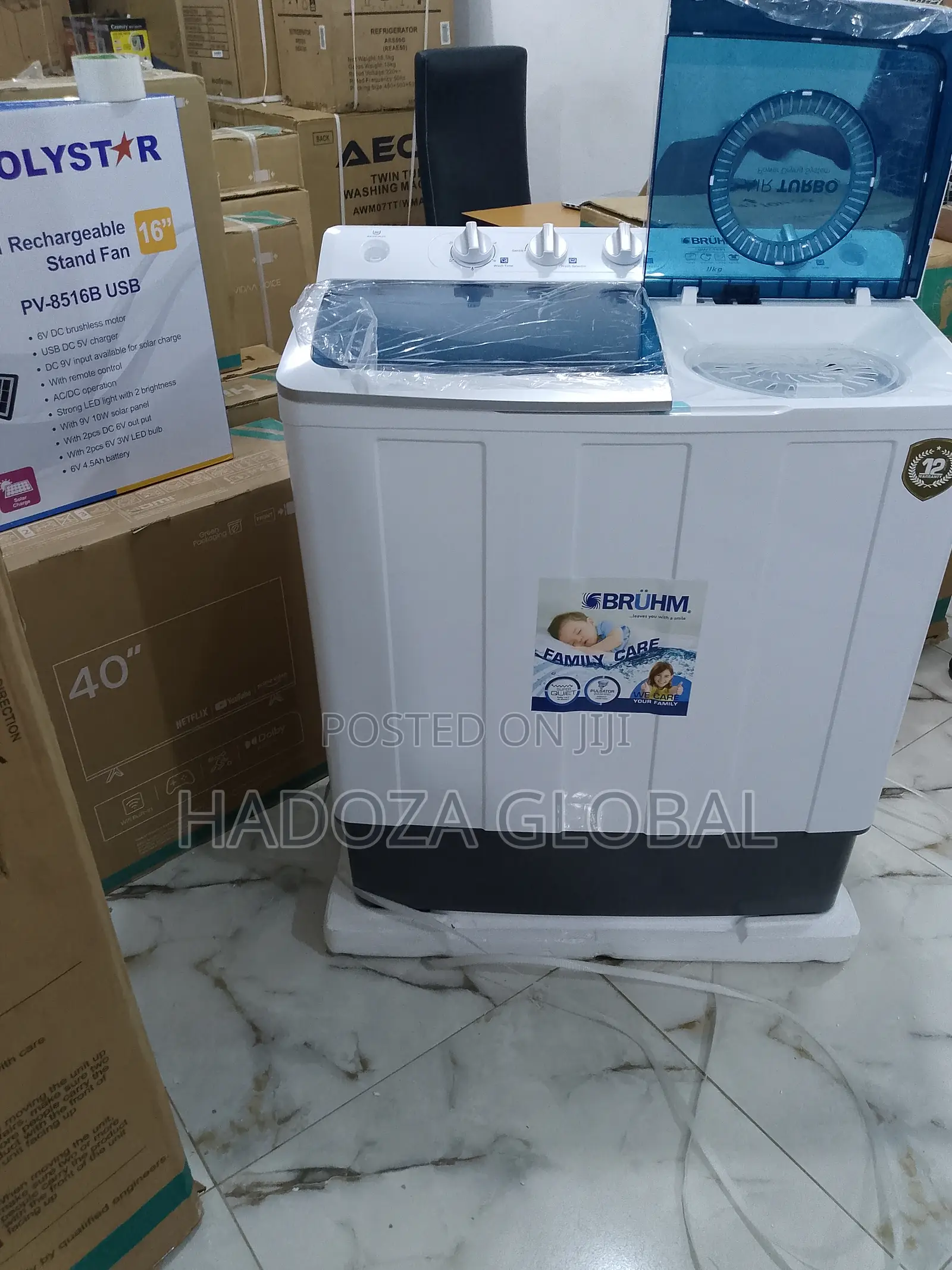 Good Bruhm Twin Tub Washing Machine 11kg
