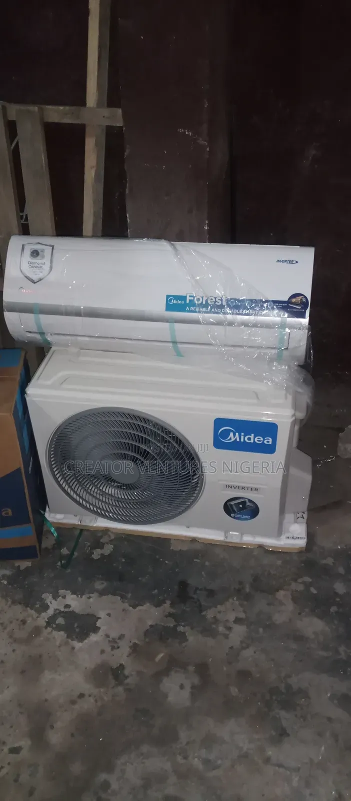 Midea Inverter Split Unit AC,Fully Copper, Anti-Rust Body,FAST COOLING