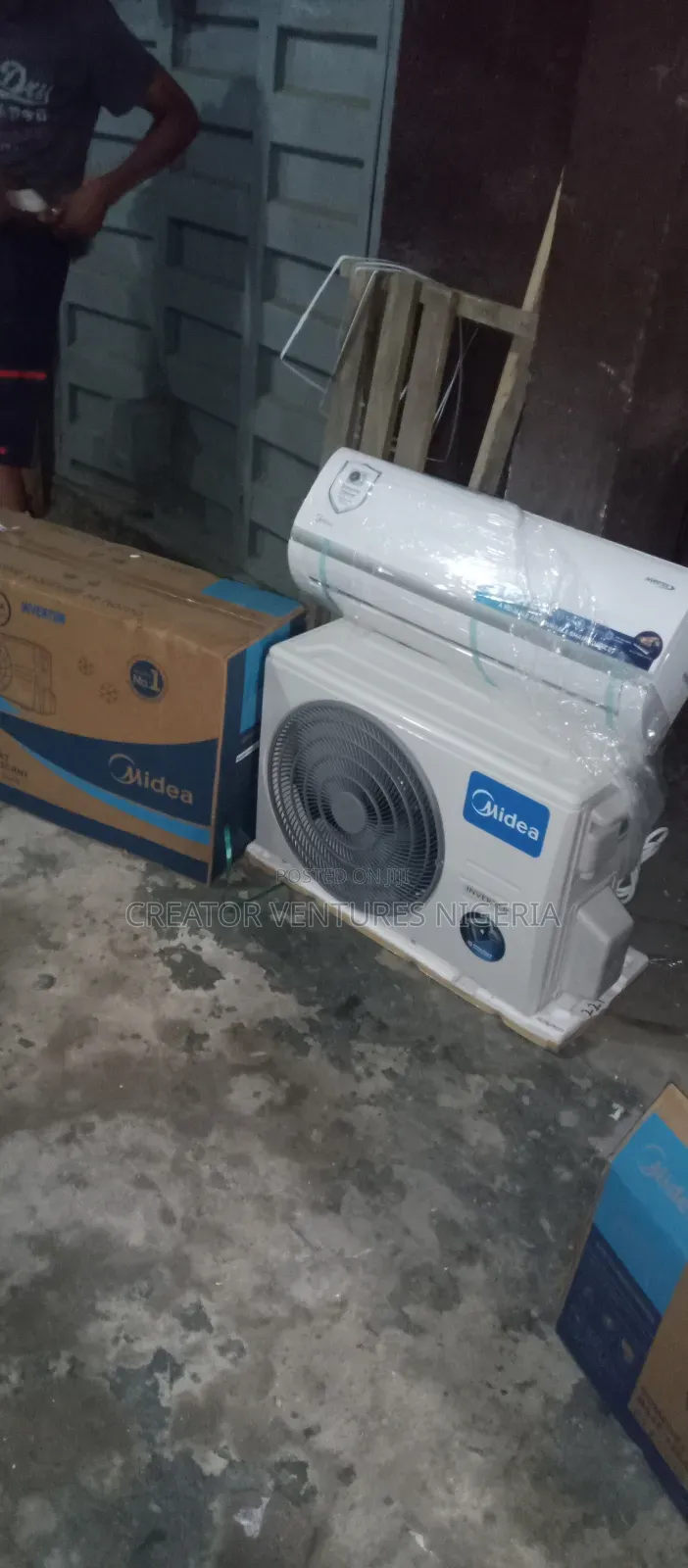 Midea Inverter Split Unit AC,Fully Copper, Anti-Rust Body,FAST COOLING