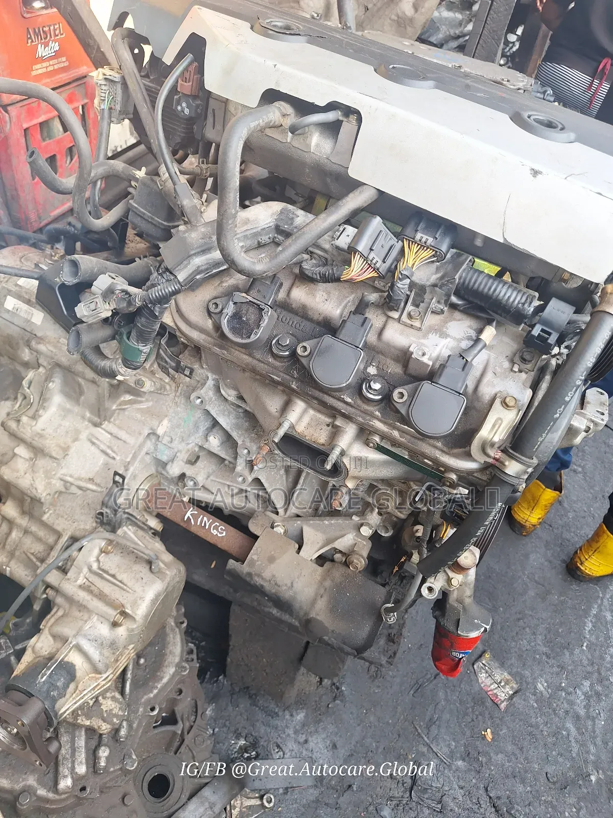 2003-2006 Acura MDX 3.5L V6 Engine and 4wheel Drive Gearbox