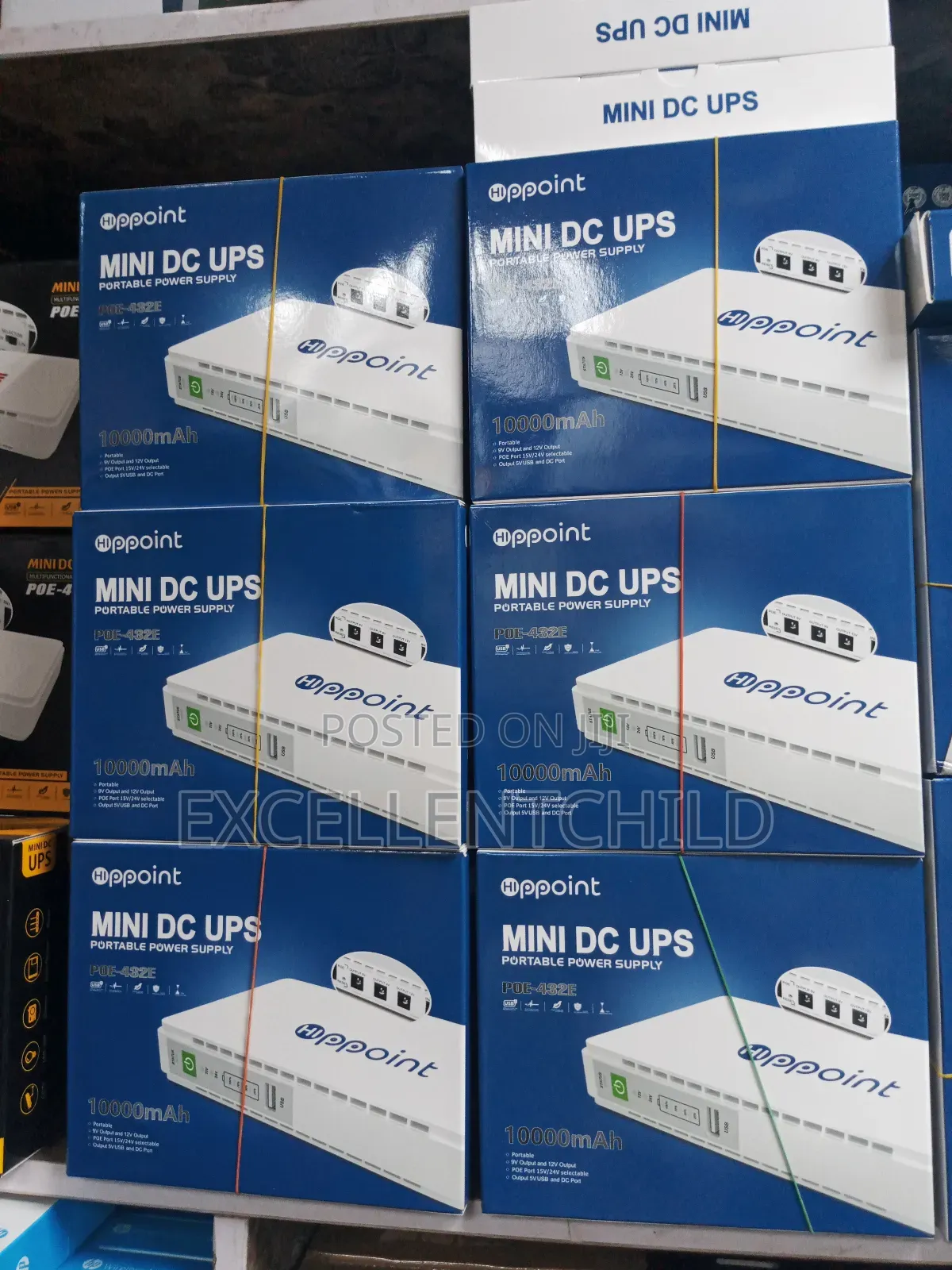 Hippiont 10,000mah Minidc UPS Portable Power Supply