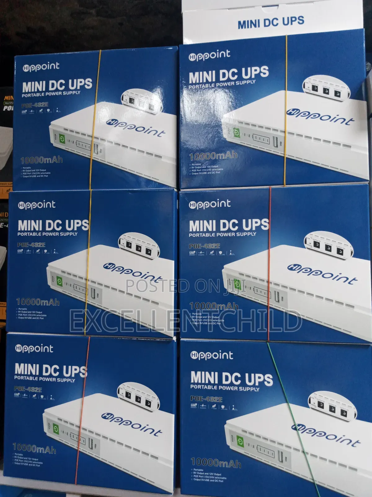 Hippiont 10,000mah Minidc UPS Portable Power Supply