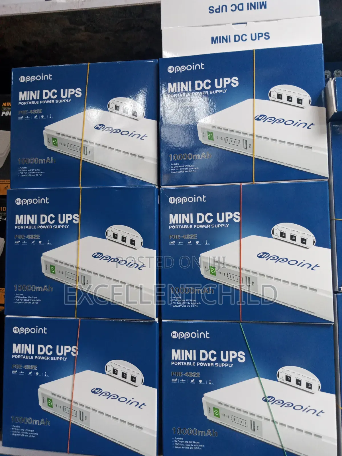 Hippiont 10,000mah Minidc UPS Portable Power Supply