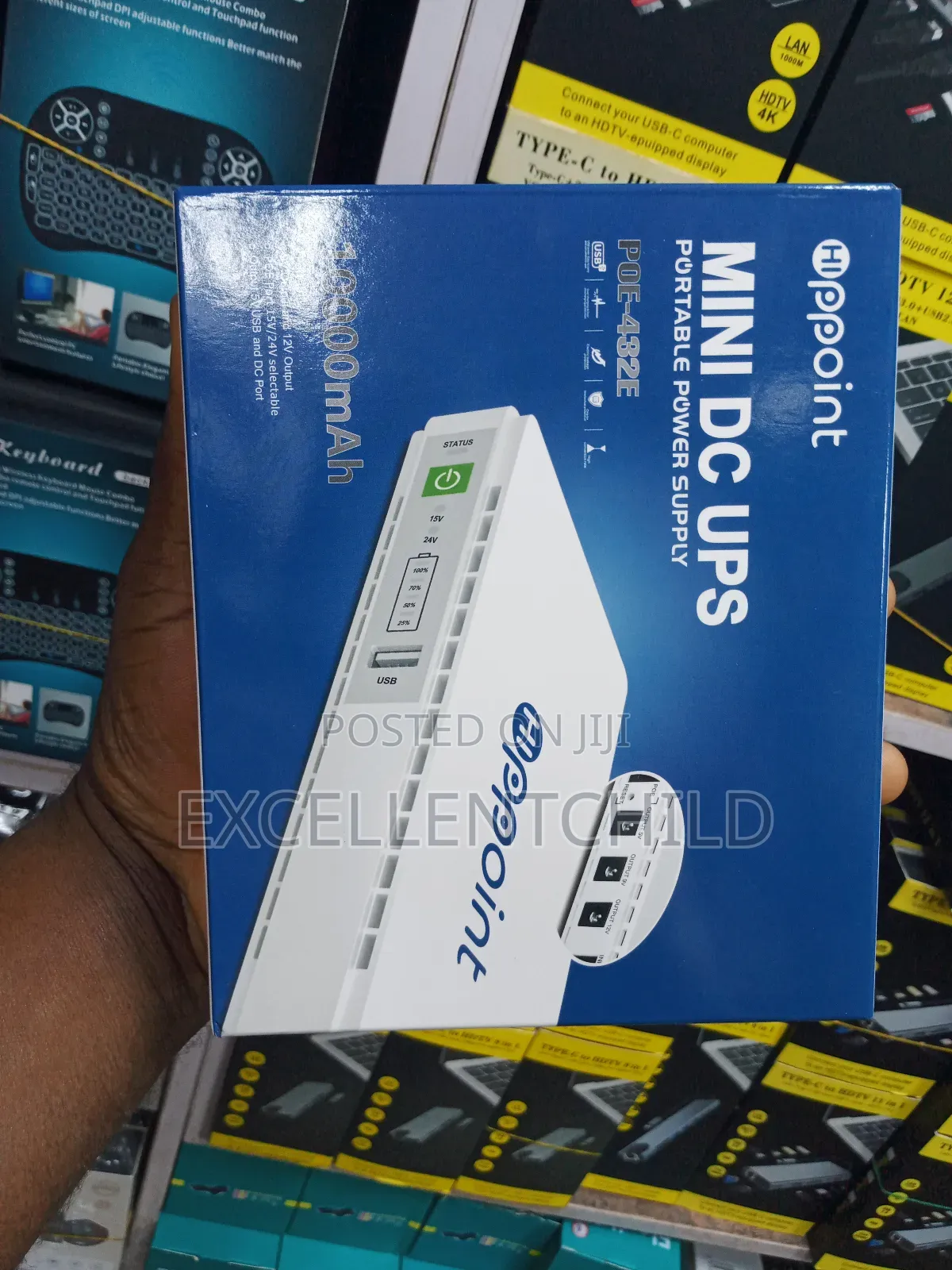 Hippiont 10,000mah Minidc UPS Portable Power Supply