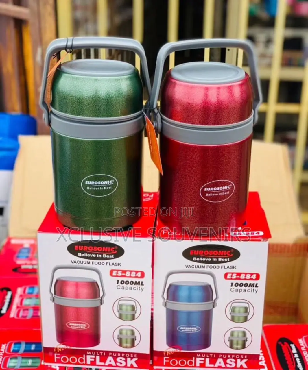 1000ML Stainless Steel Eurosonic Food Flask