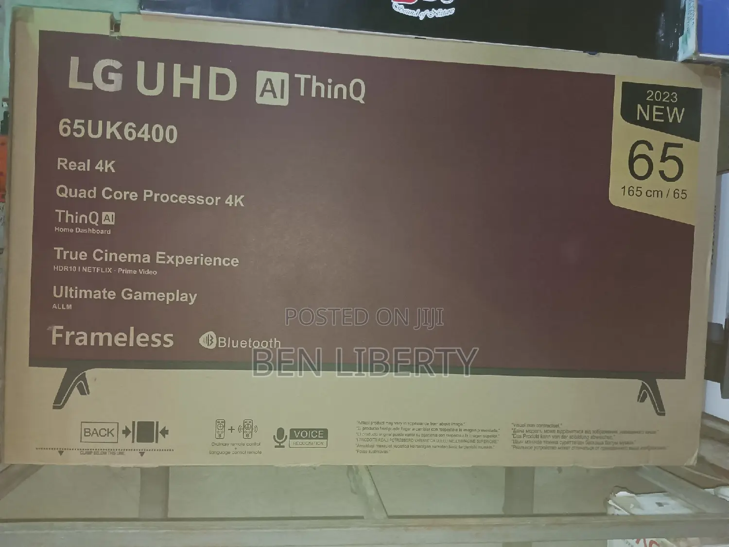 I Lg 65 Inches Smart Tv Frameless