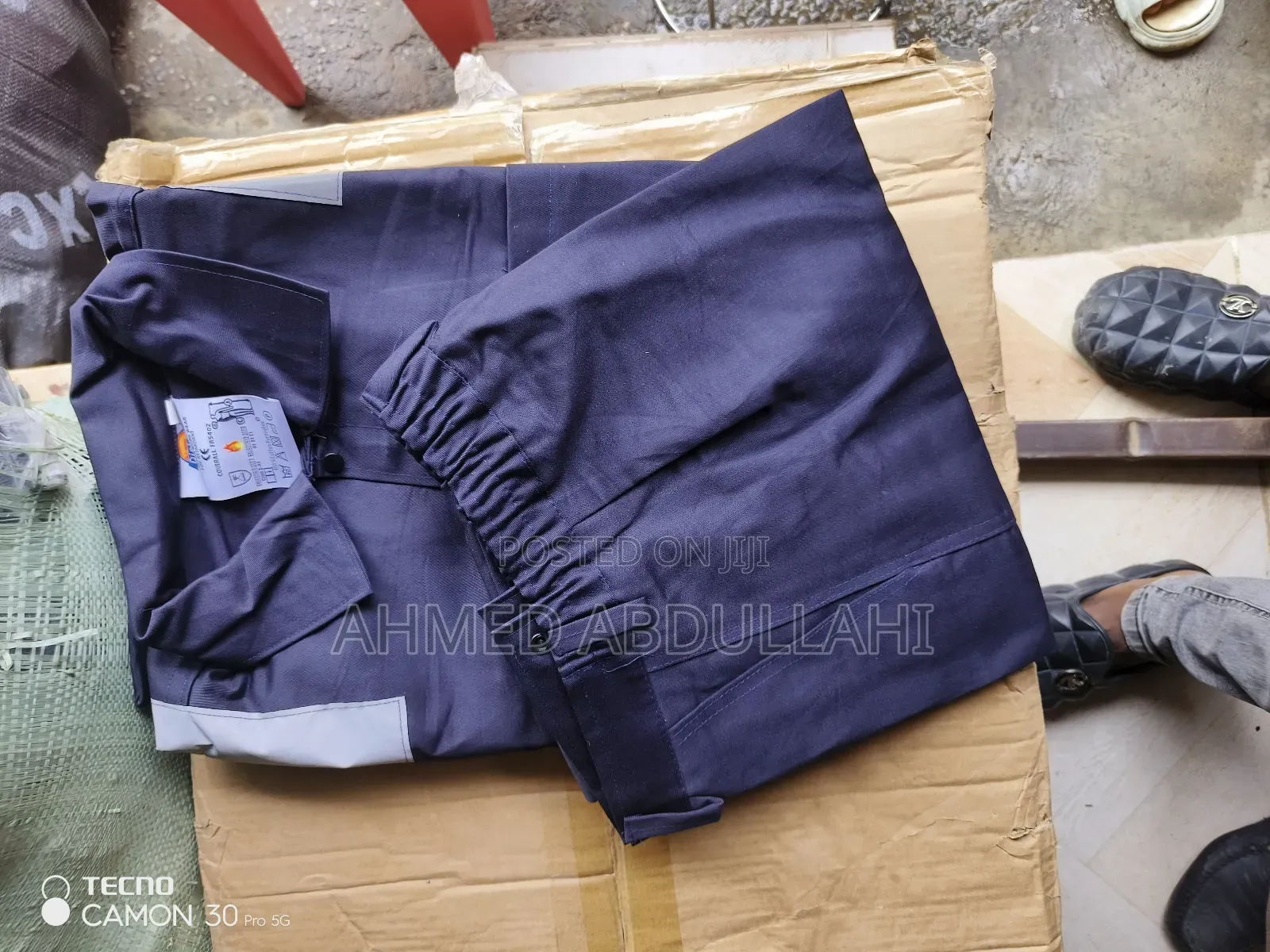Fire Retardant Safety Coveralls Jacket And Trousers