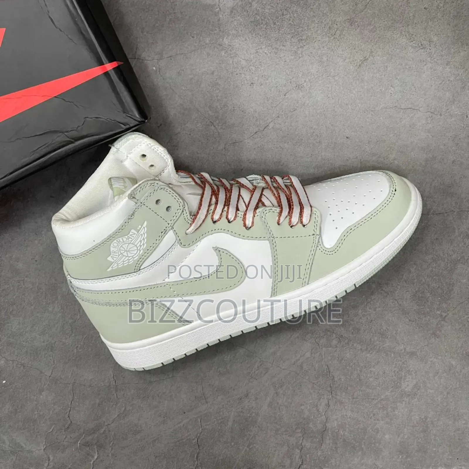 Original Air Jordan 1 Retrohigh Seafoam Available in Store