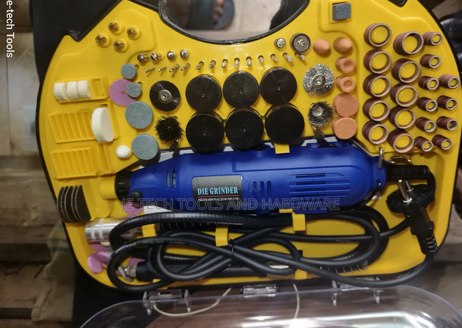 Electric Rotary Mini Die Grinder Engraver Tool Set