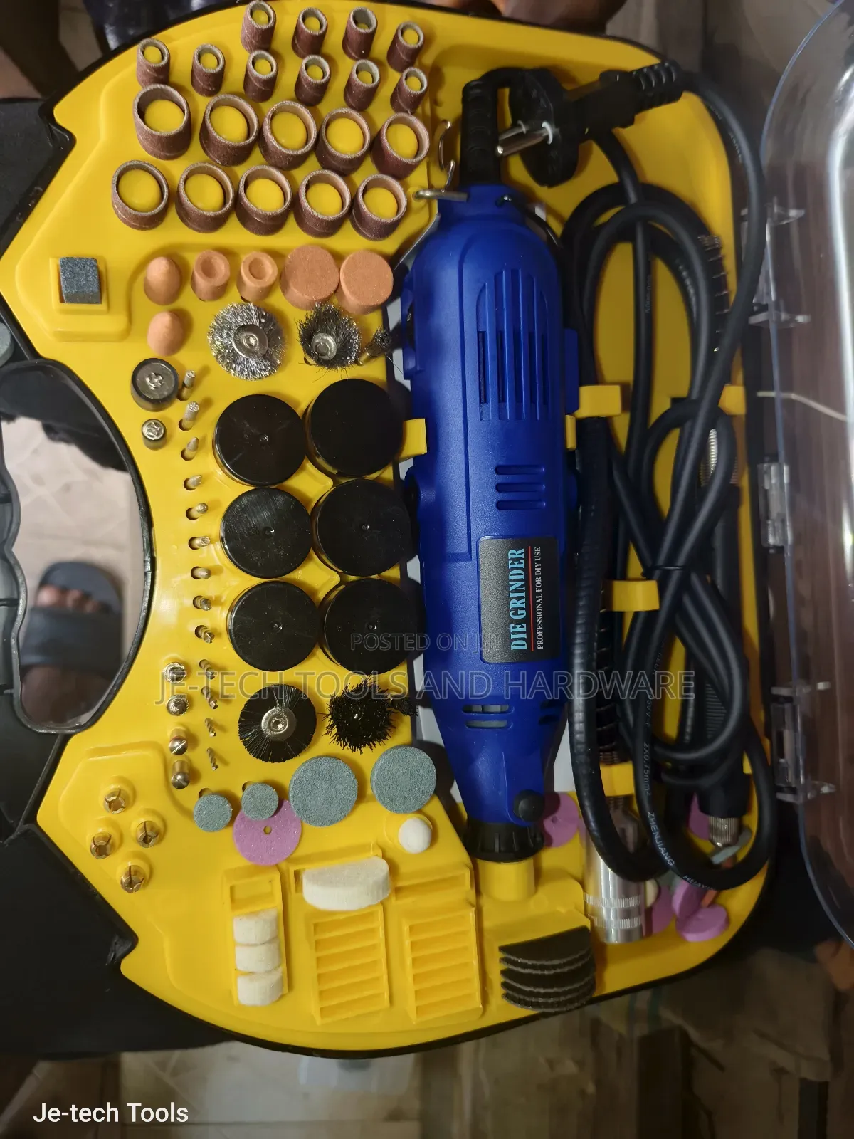Electric Rotary Mini Die Grinder Engraver Tool Set