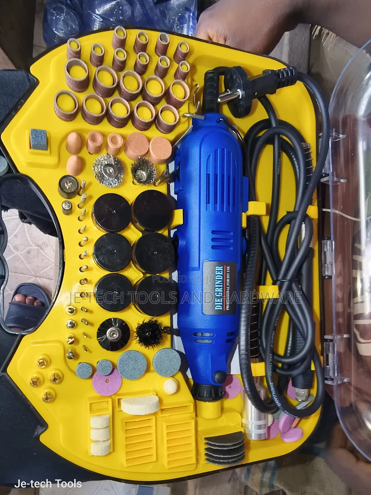 Electric Rotary Mini Die Grinder Engraver Tool Set