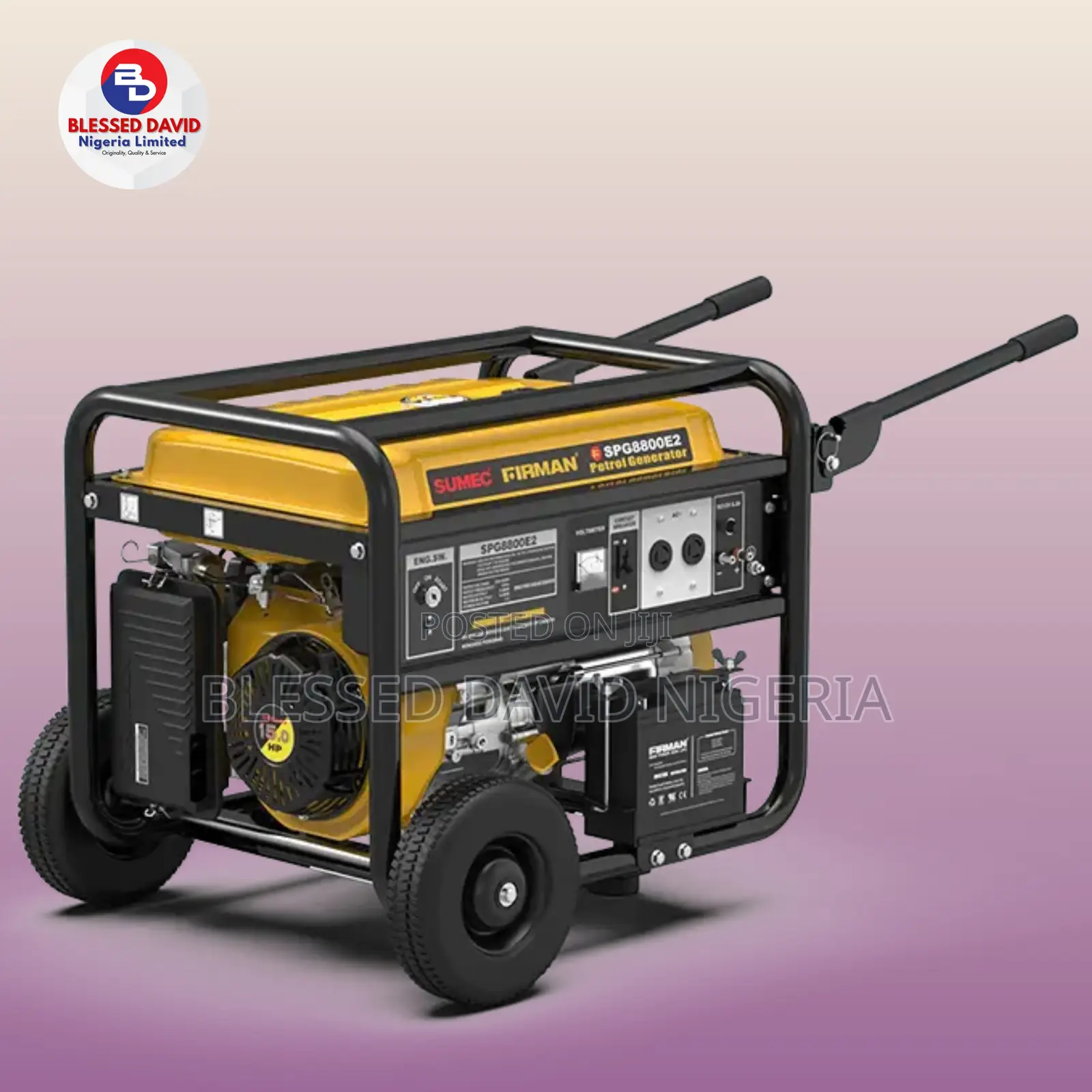 Sumec Firman SPG8800E2, 7.5kva (6.0kw) Key Starter Generator