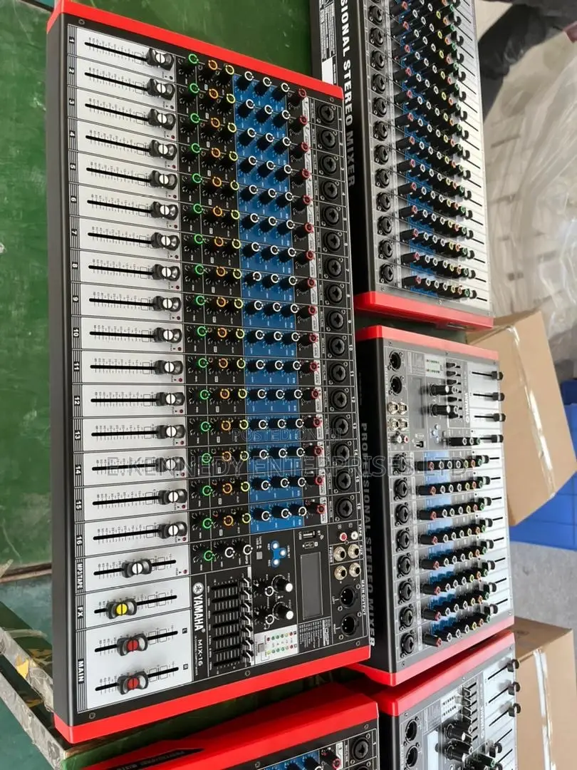 Yamaha 16-Channel Mixer With /FBQ Feedback/Recording DSP/Eq/Bluetooth