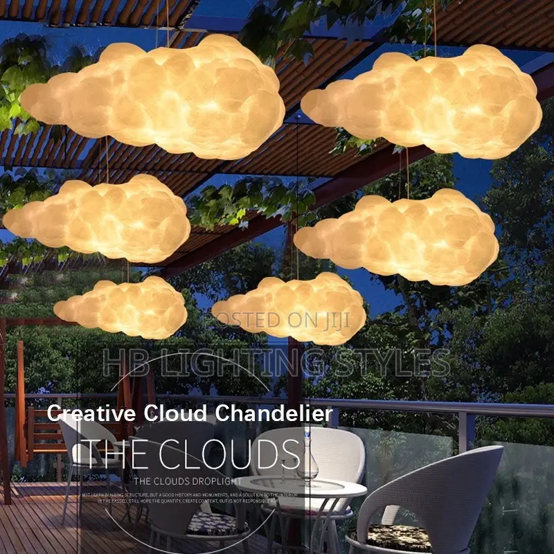 400mm Creative White Floating Clouds