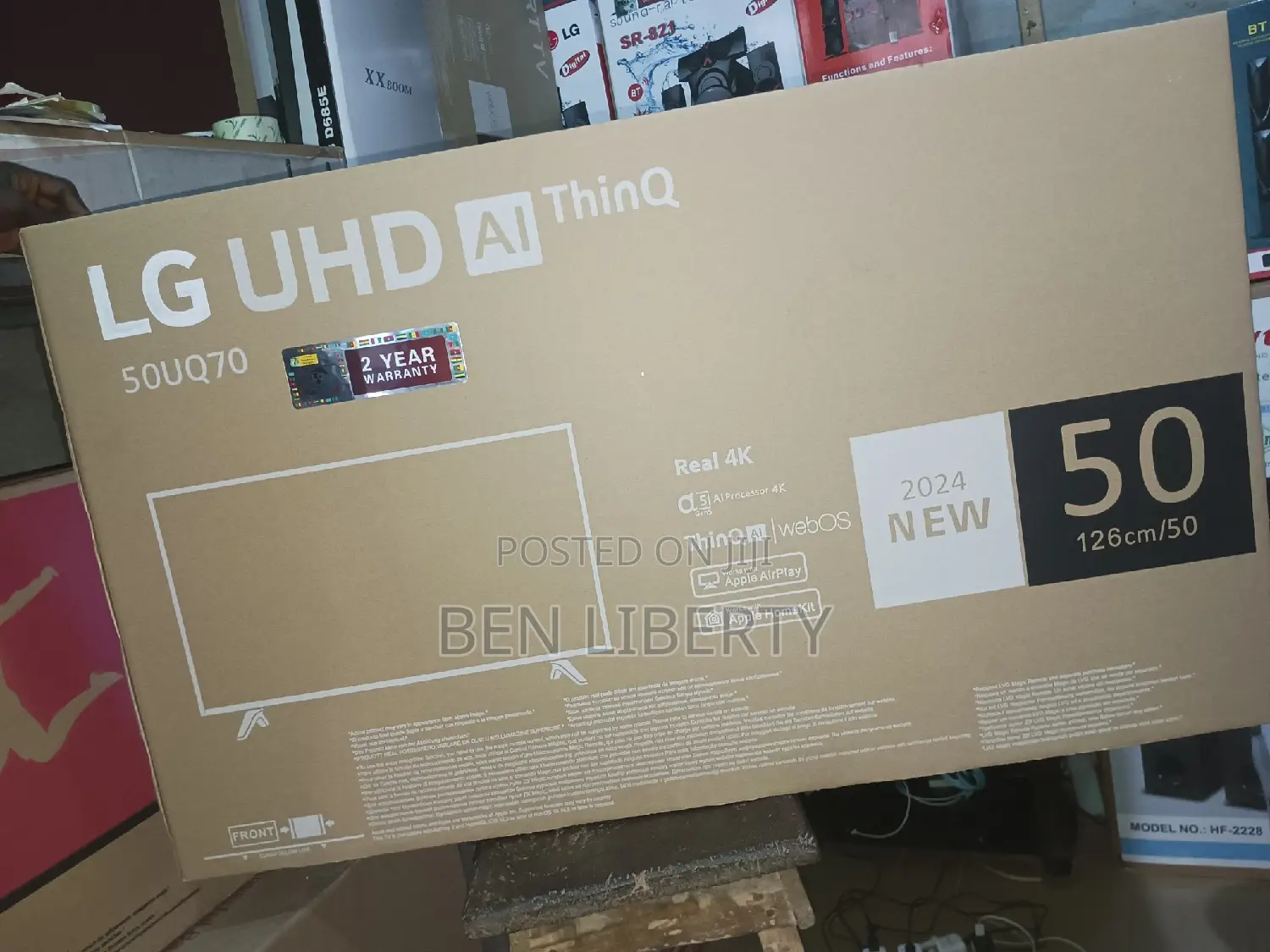 C Lg 50 Inches Smart Tv Frameless