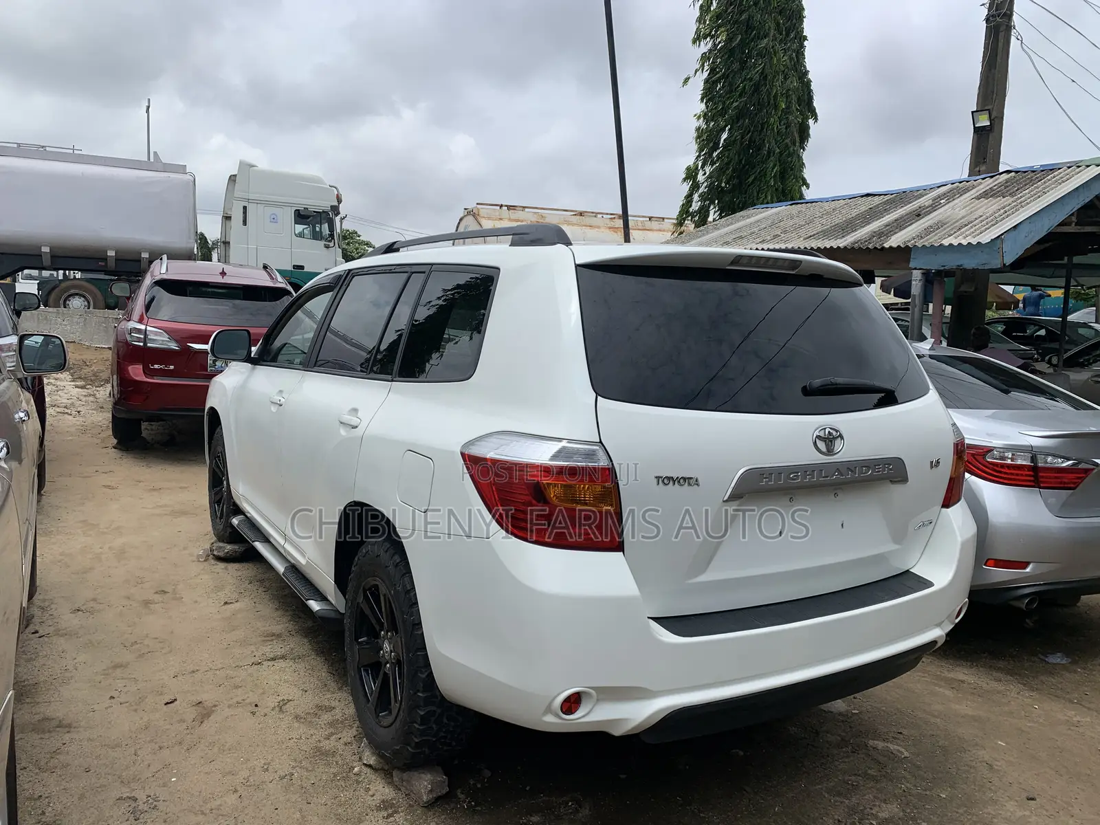 Toyota Highlander Limited 2009 White