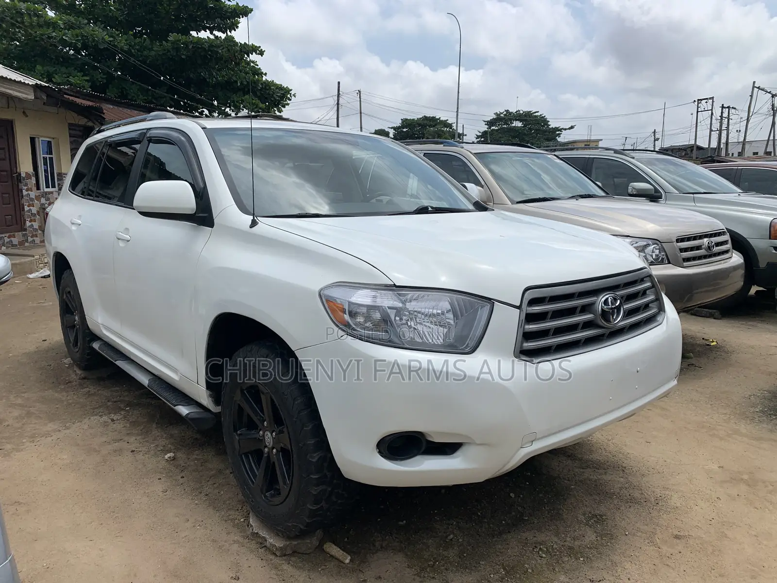Toyota Highlander Limited 2009 White