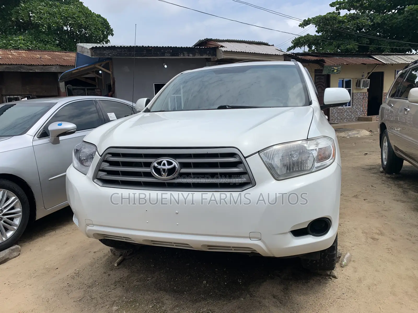 Toyota Highlander Limited 2009 White