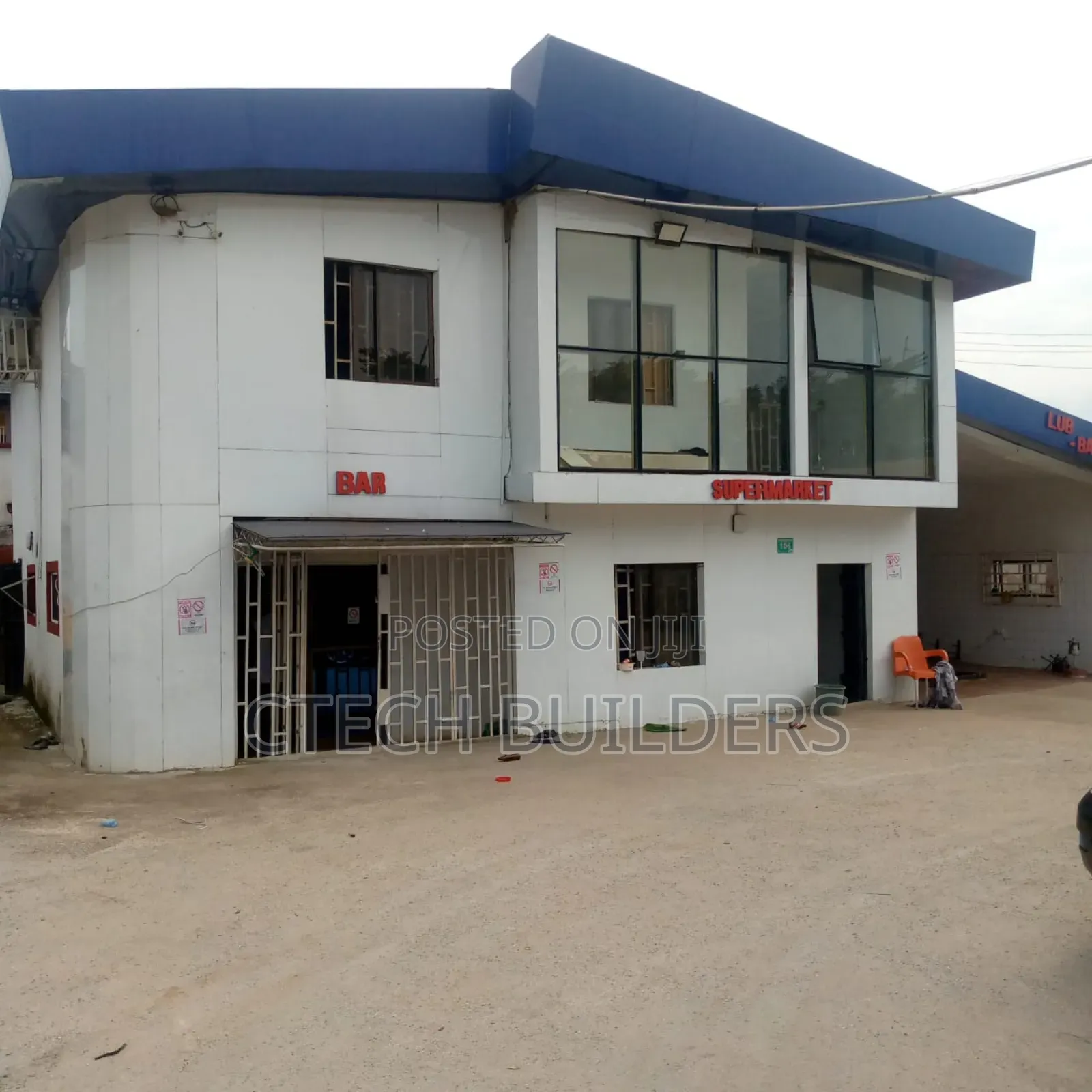 Filling Station With Gas Plant on 100ftx170ft at Aduwawa Rd