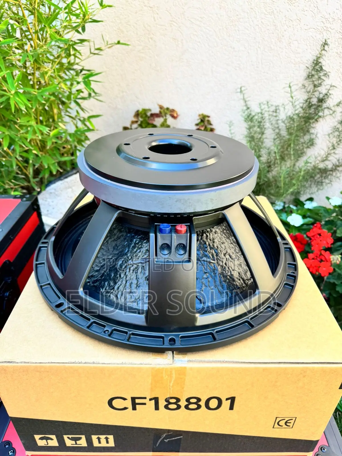 125/5incoil) Big Magnet 18 Inches Stock Naked Speaker