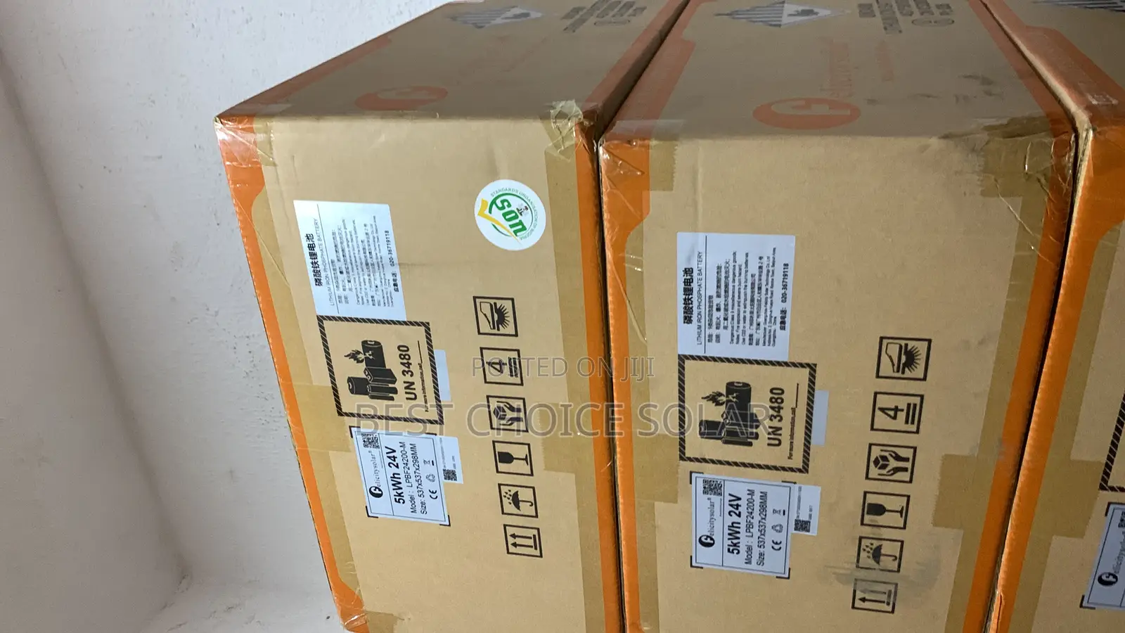 5kwh 24v Felicity Iron Lithium Battery 7yrs Warranty