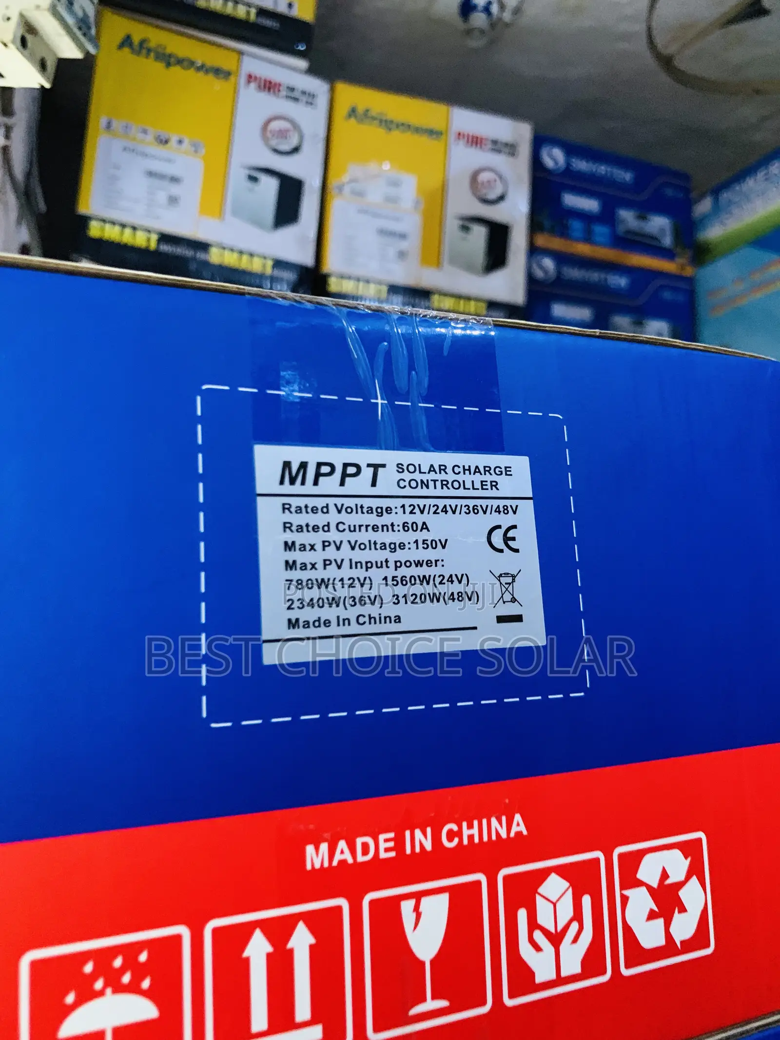 60ah Mppt Solar Charger Controller Sms Product