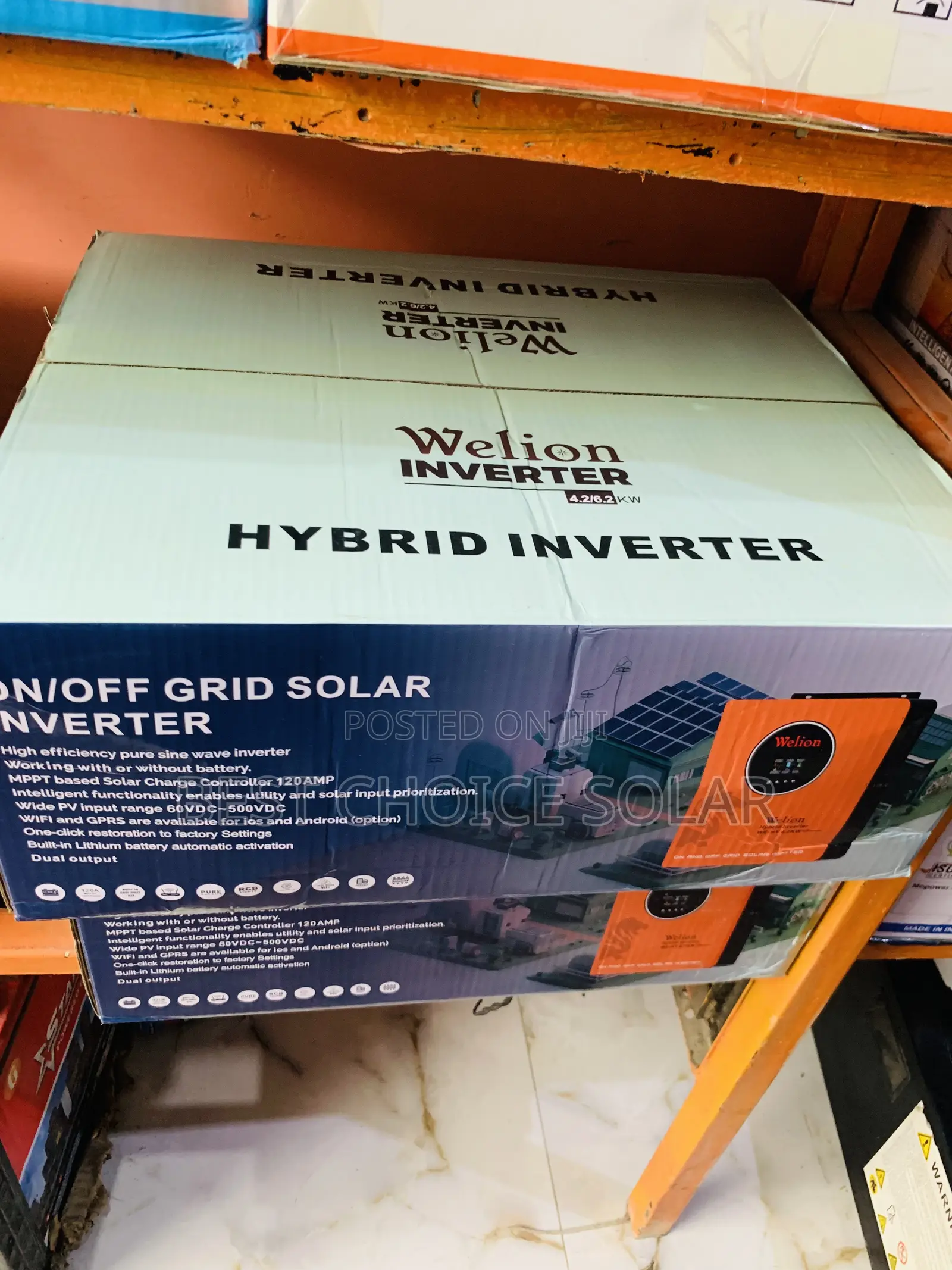 6.2kwh Hybrid Welion Solar Inverter