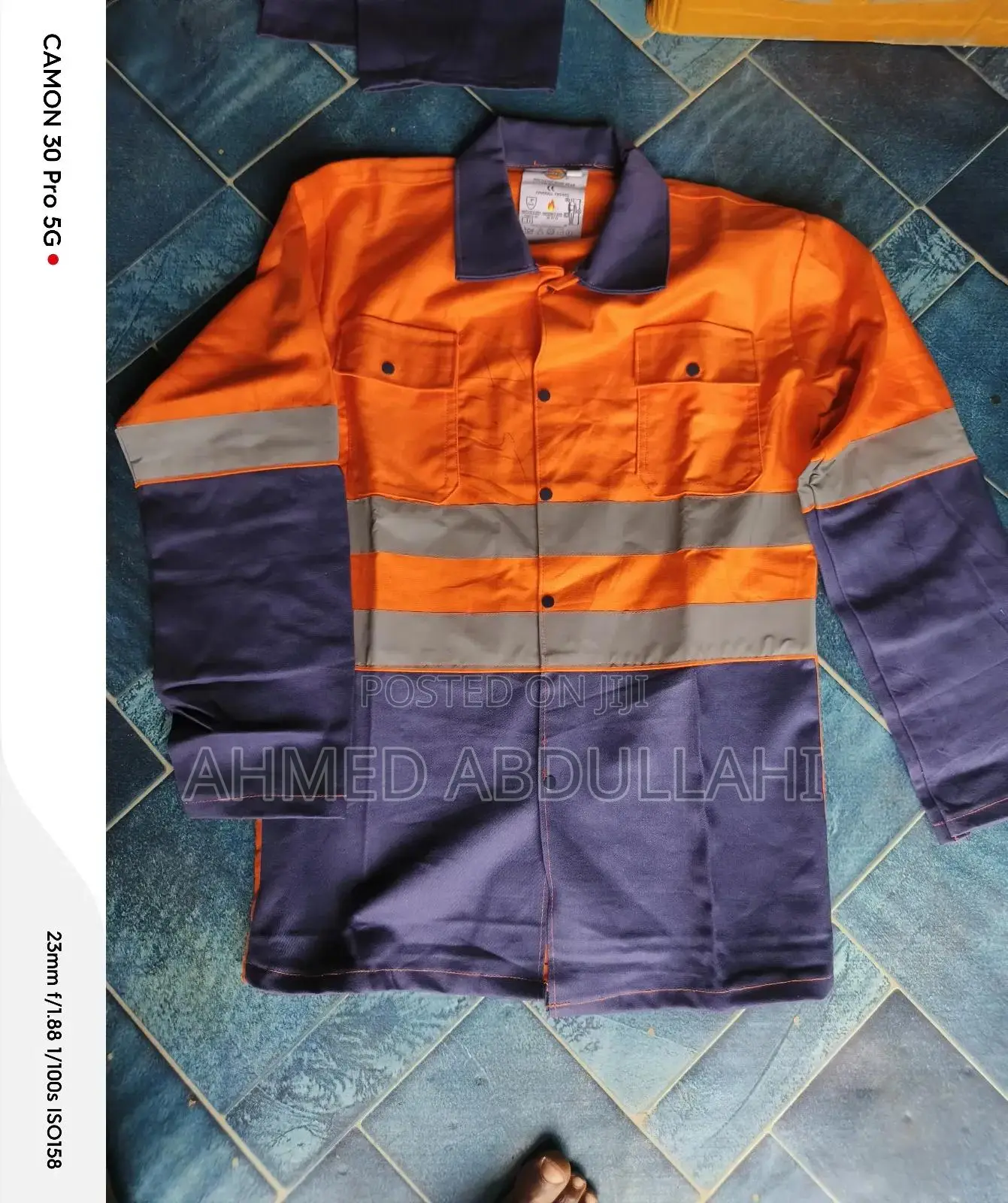 Fire Retardant Safety Coveralls Jacket And Trousers