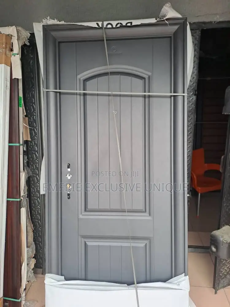 3ft! Black Steel Door for Entrance or Room
