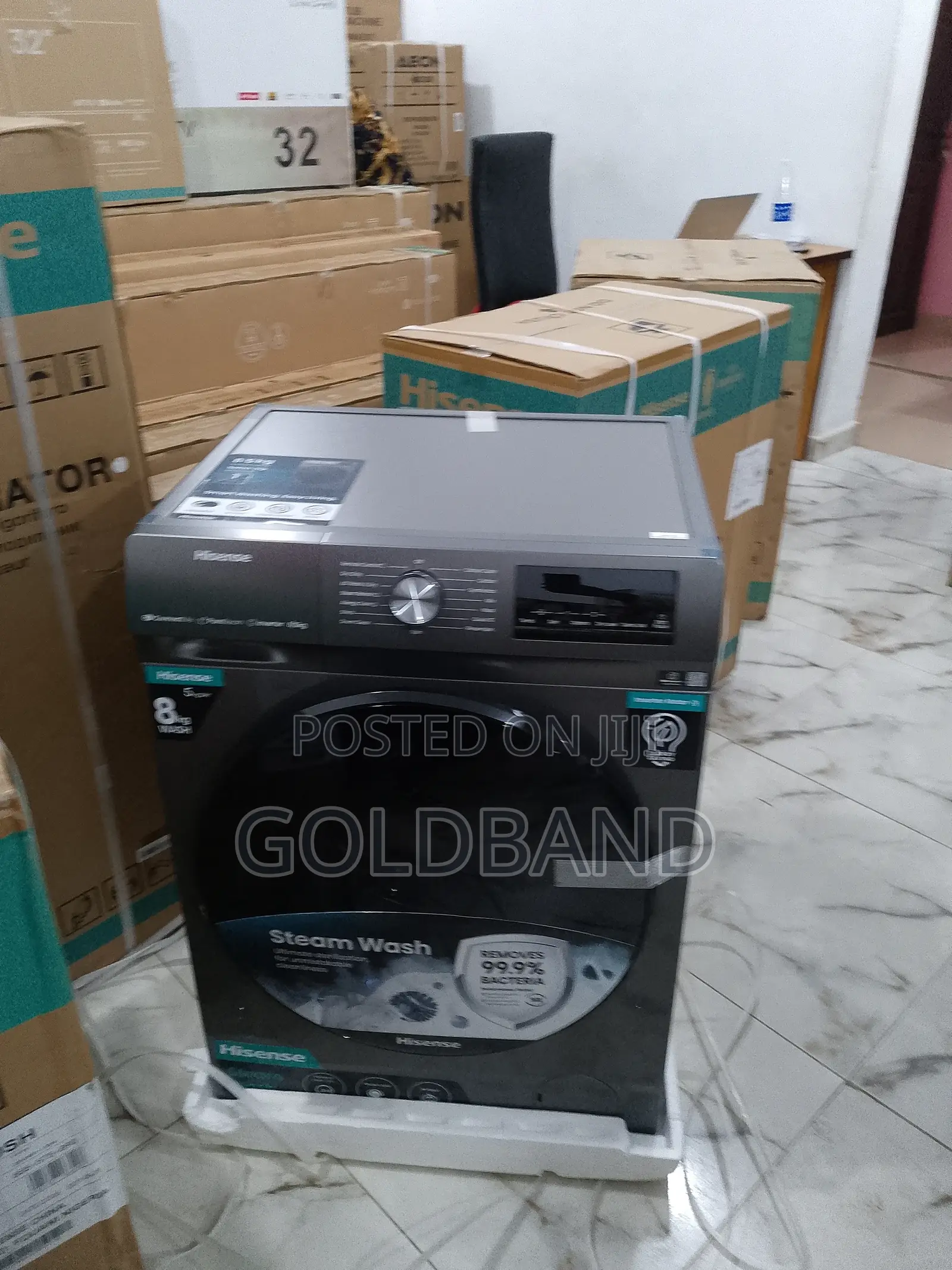 Brand New Hisense WD3Q8043BT 8kg Wash and Dry Machine