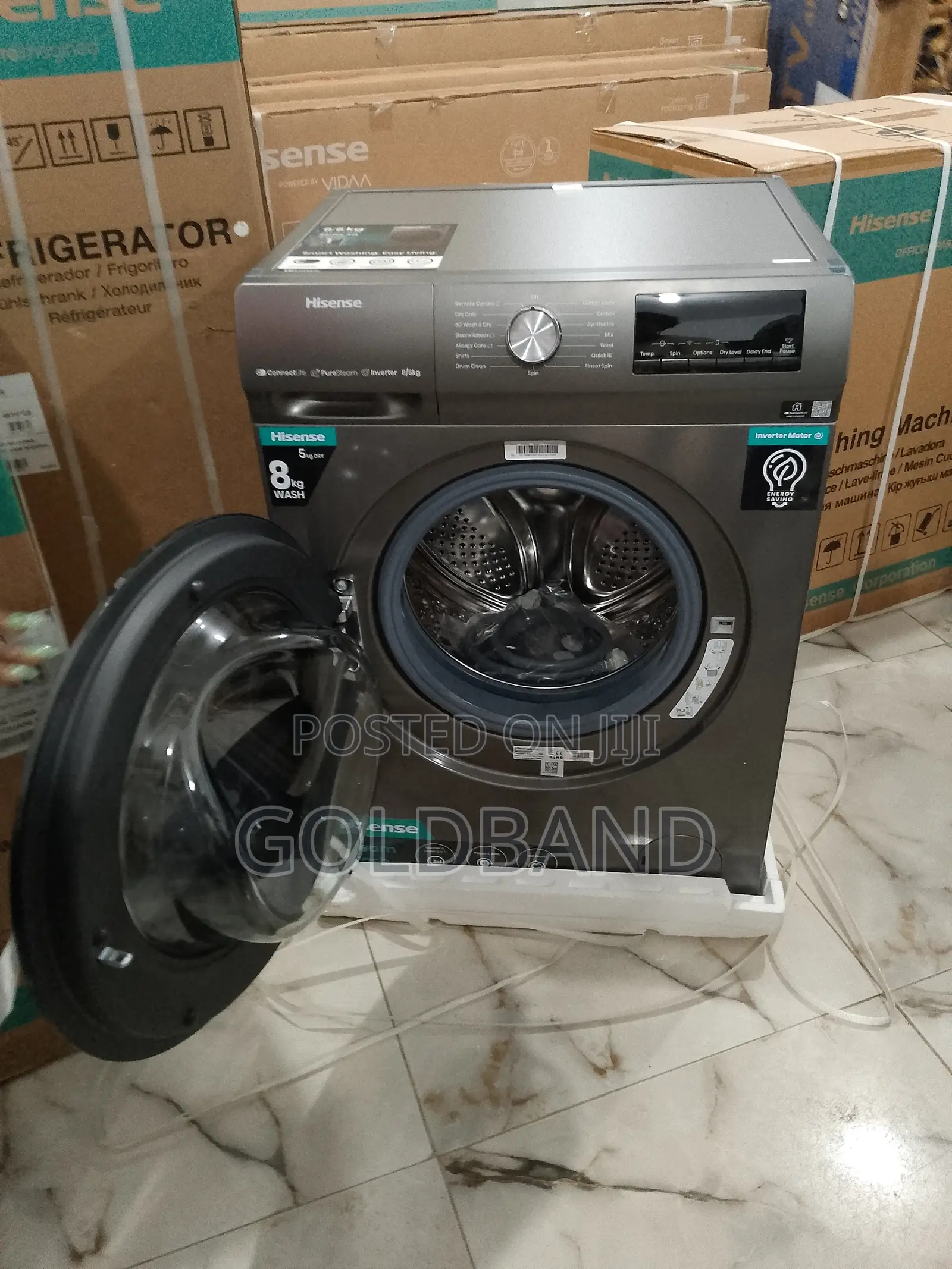 Hisense Wash and Dry Machine Available Now WD3Q8043BT